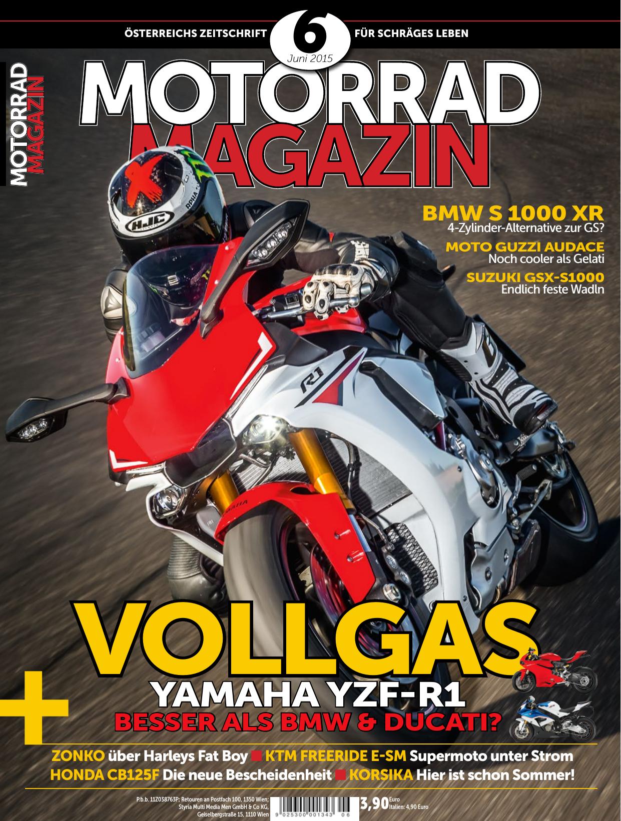 Motorrad Magazin Juni No 06 2015