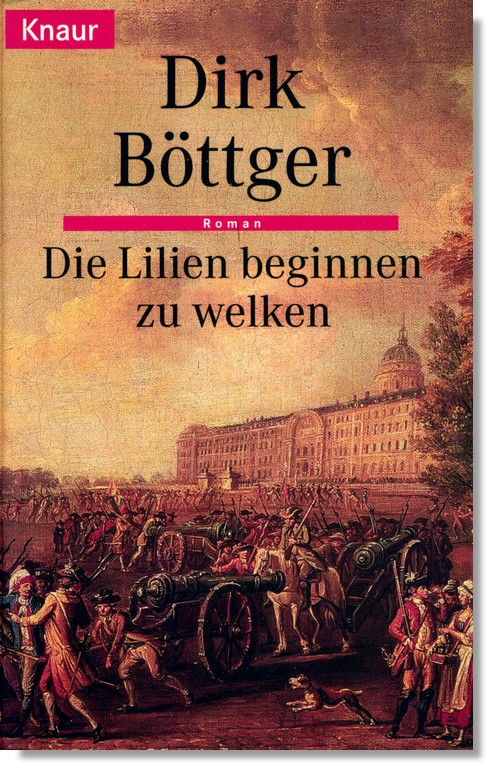 Die Lilien beginnen zu welken