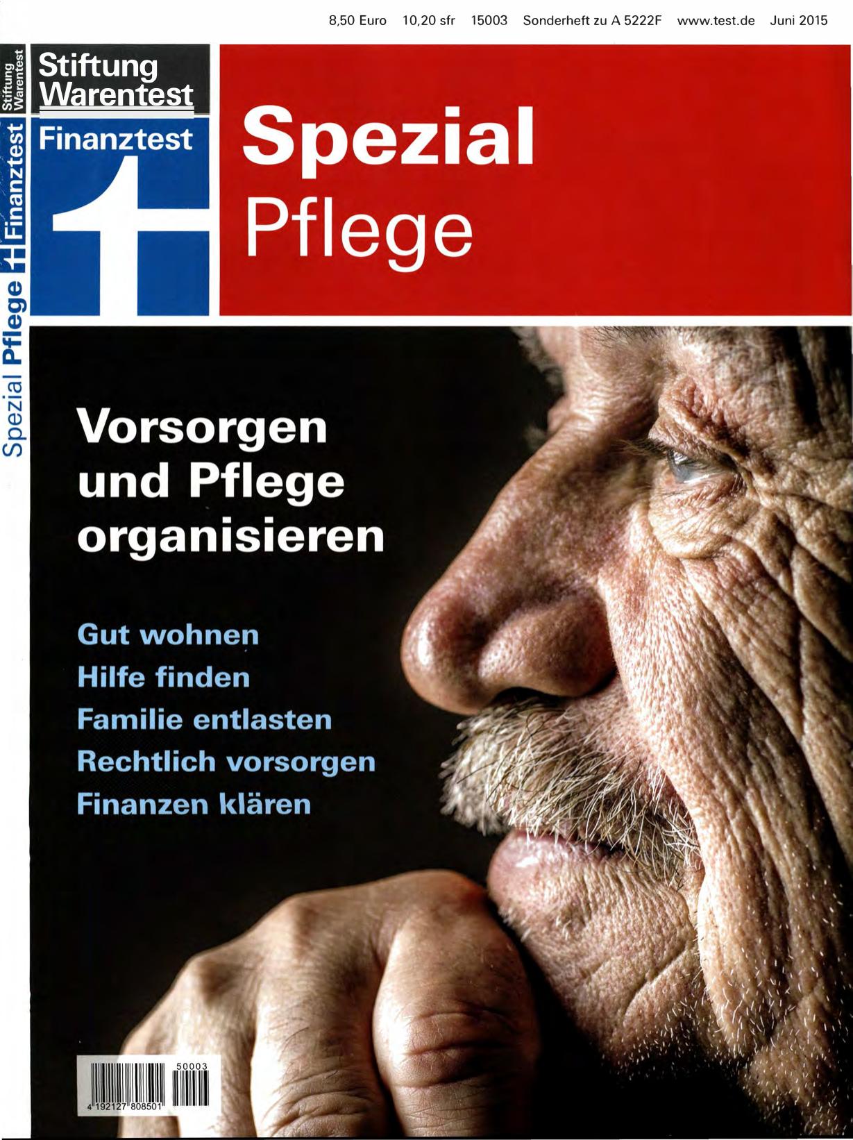 Stiftung Warentest Spezial - Pflege