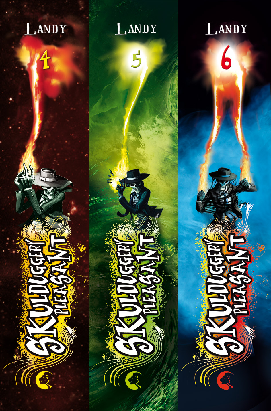Skulduggery Pleasant 4–6 inklusive eShort