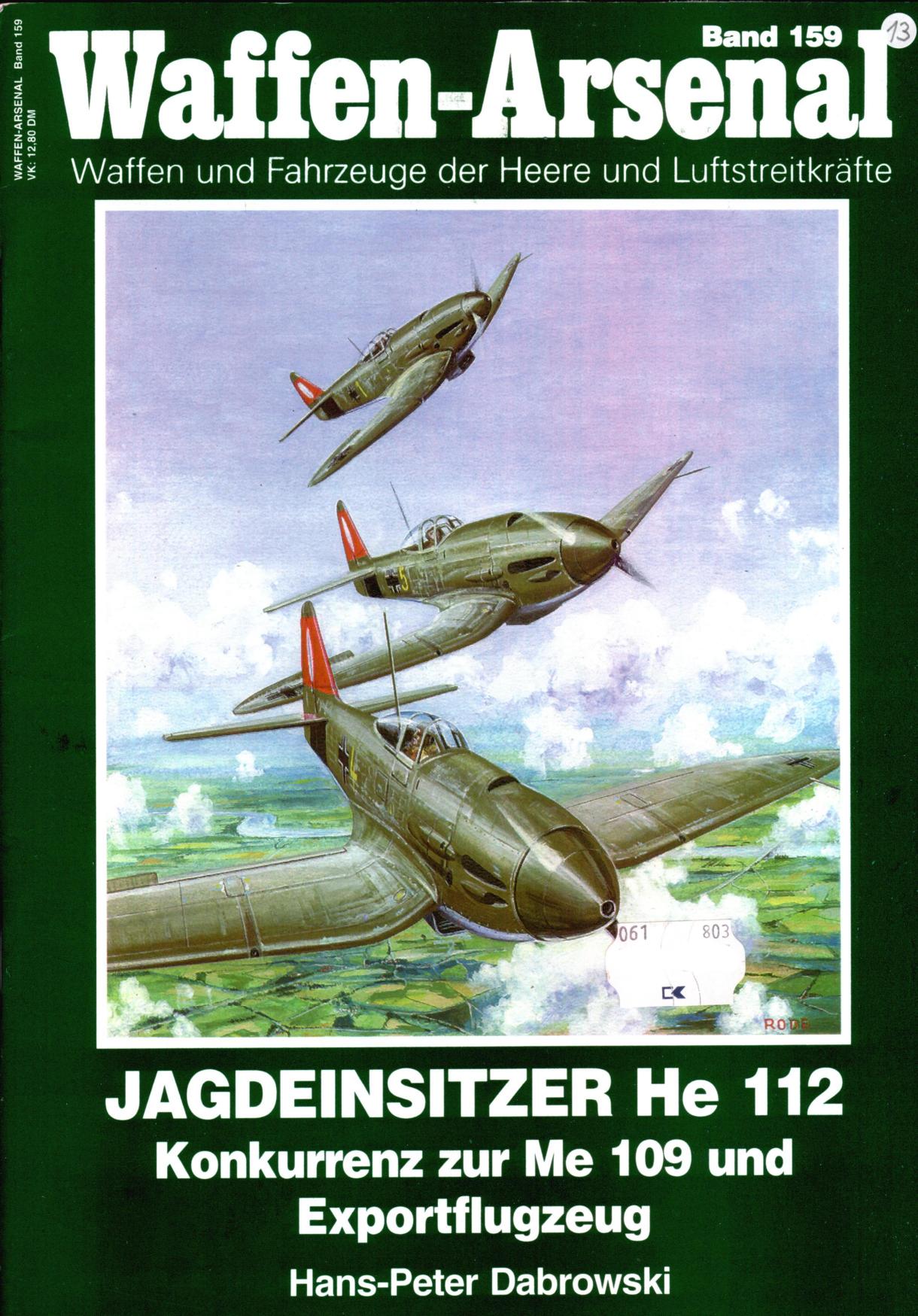 Jagdsitzer He 112