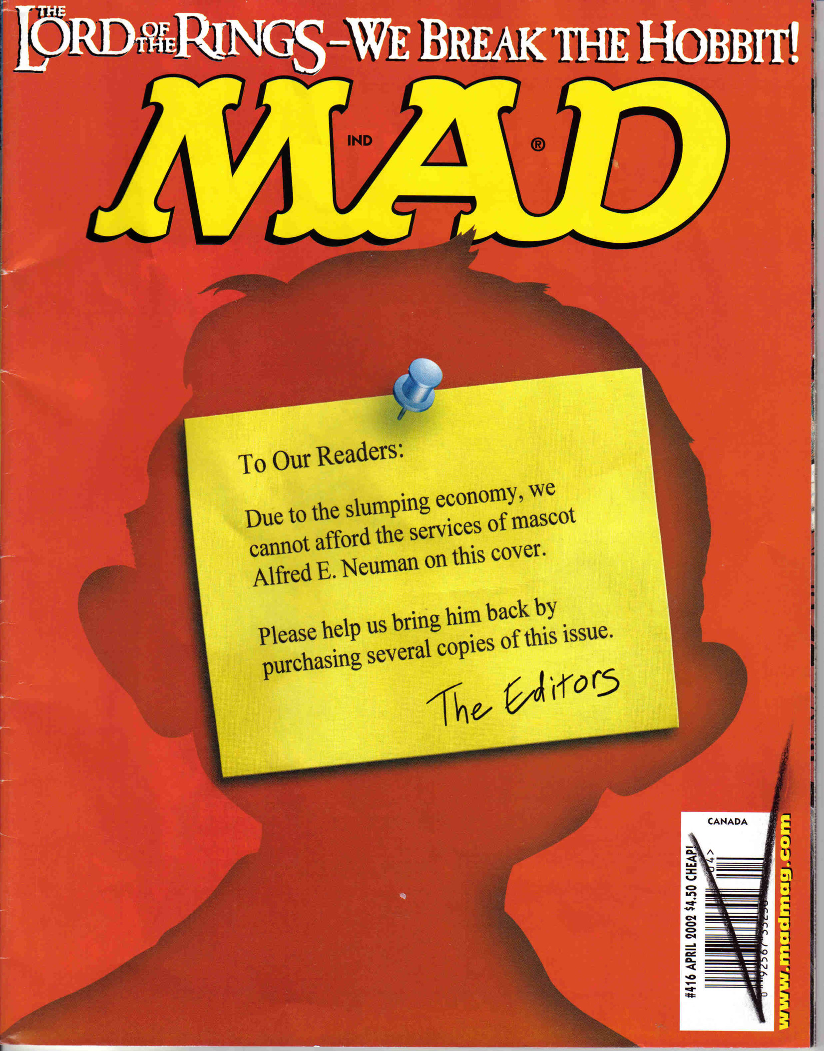 MAD Magazine Nr. 416