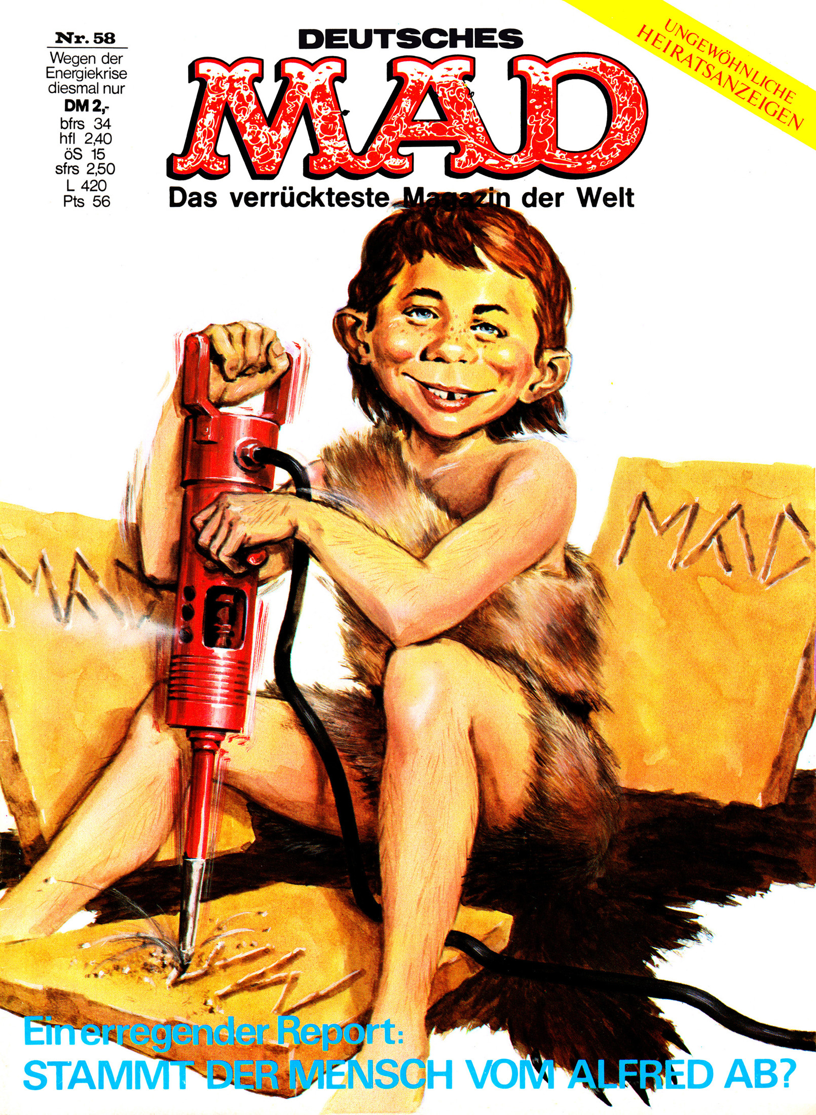 MAD Magazin Nr. 58