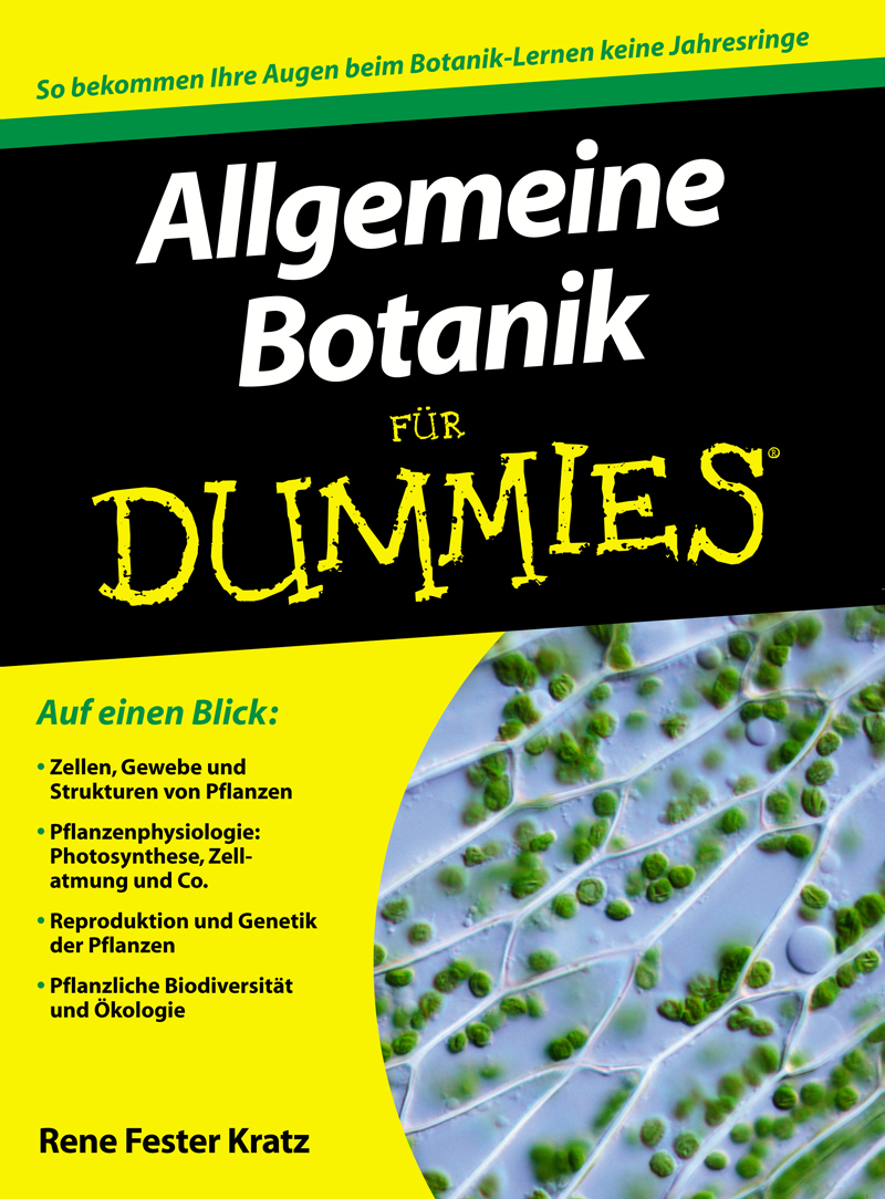Allgemeine Botanik für Dummies
