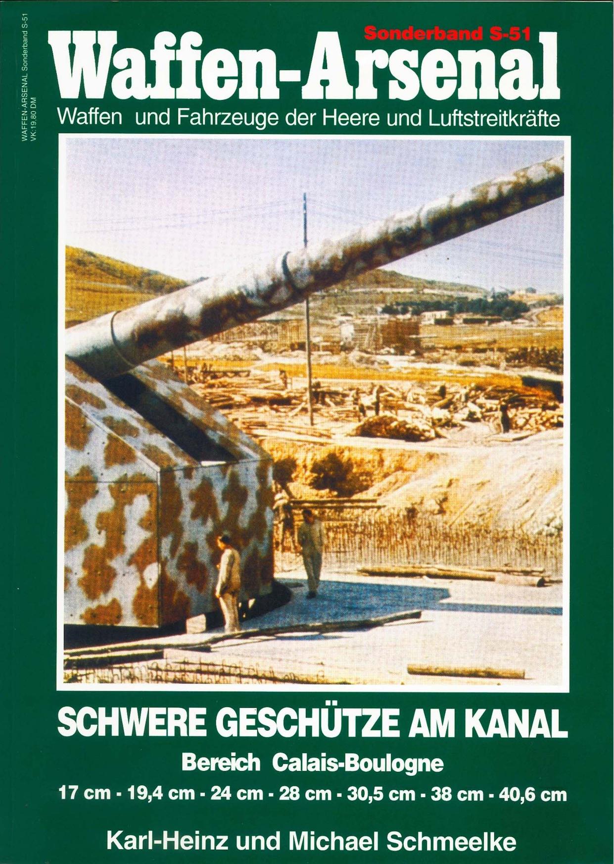 Schwere Geschütze am Kanal