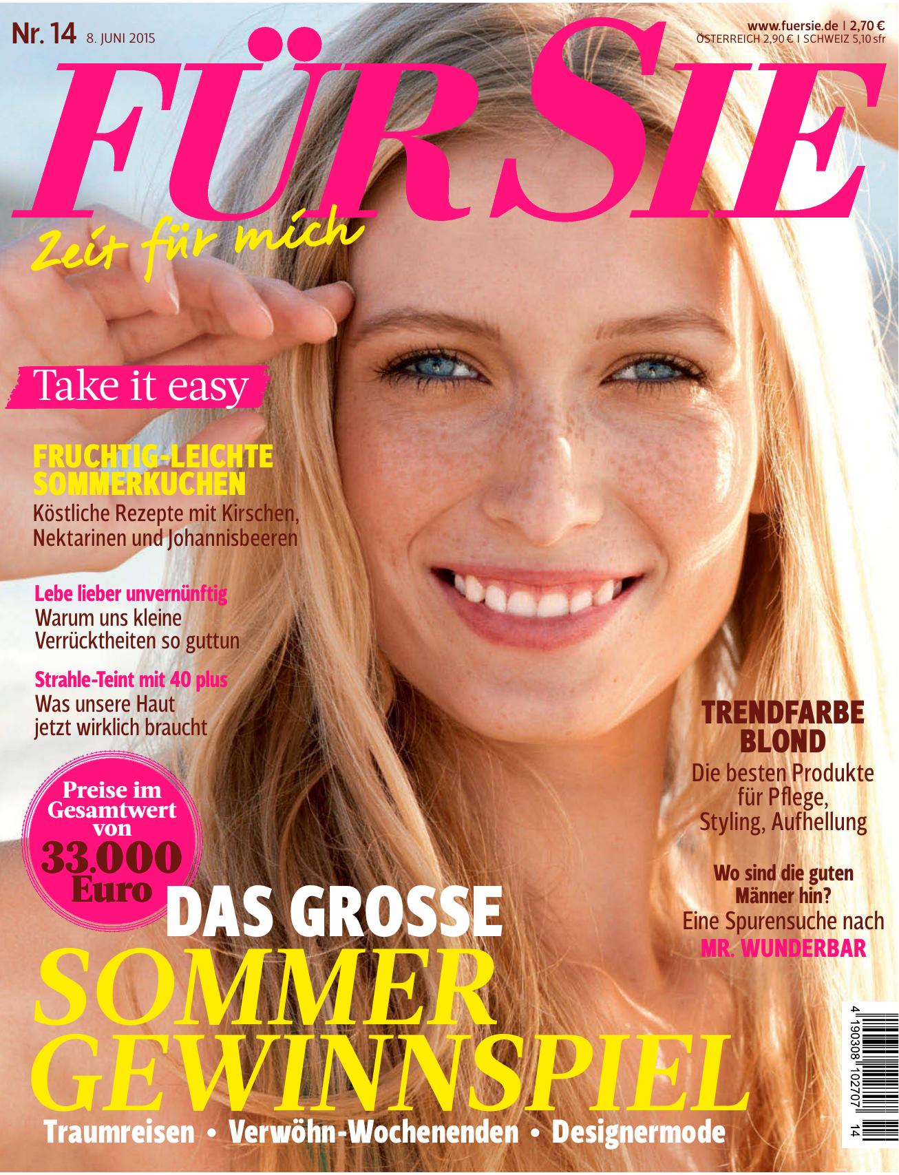 Für Sie Frauenmagazin No 14 2015