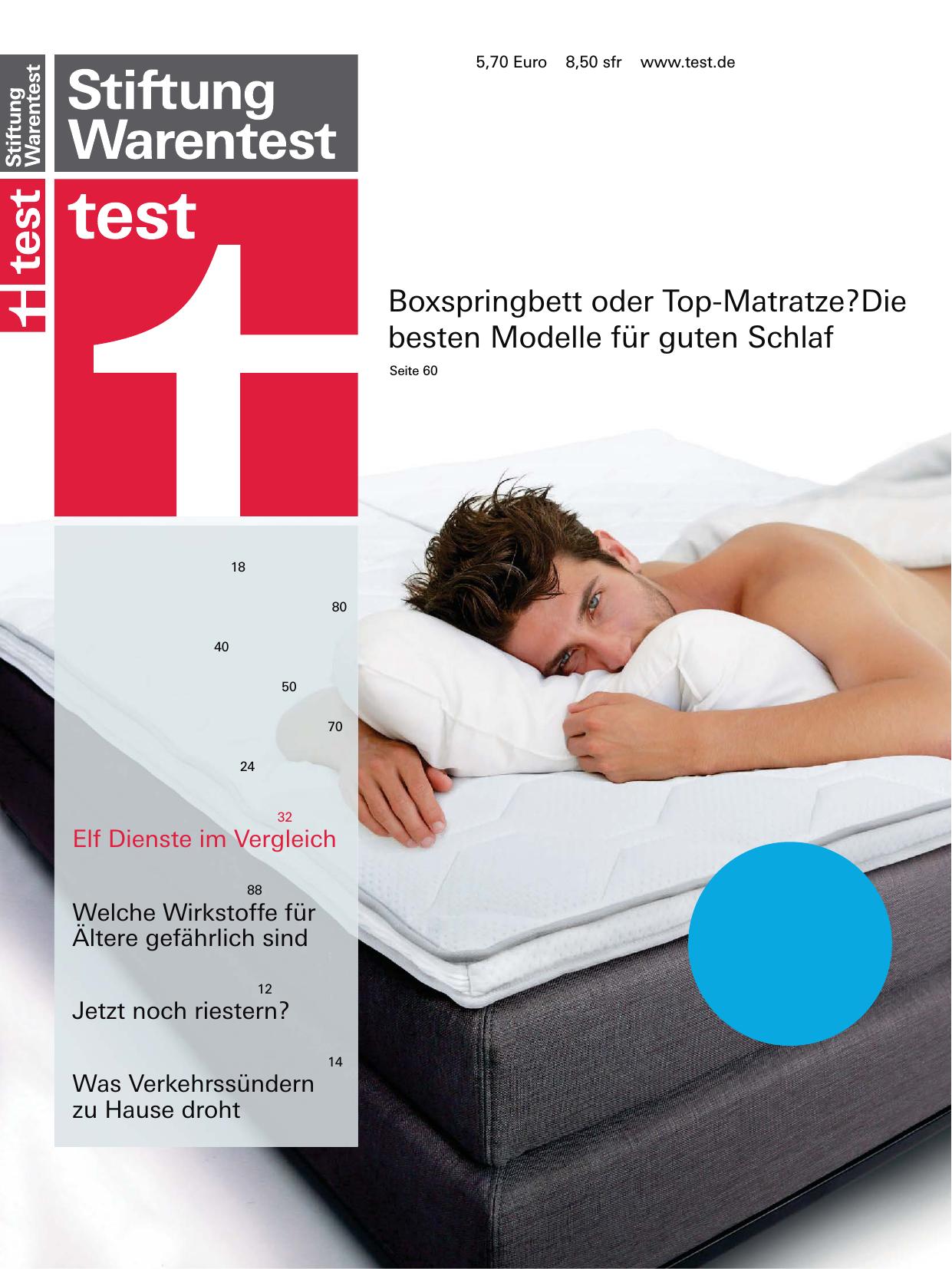 Stiftung Warentest Nr. 9/2016