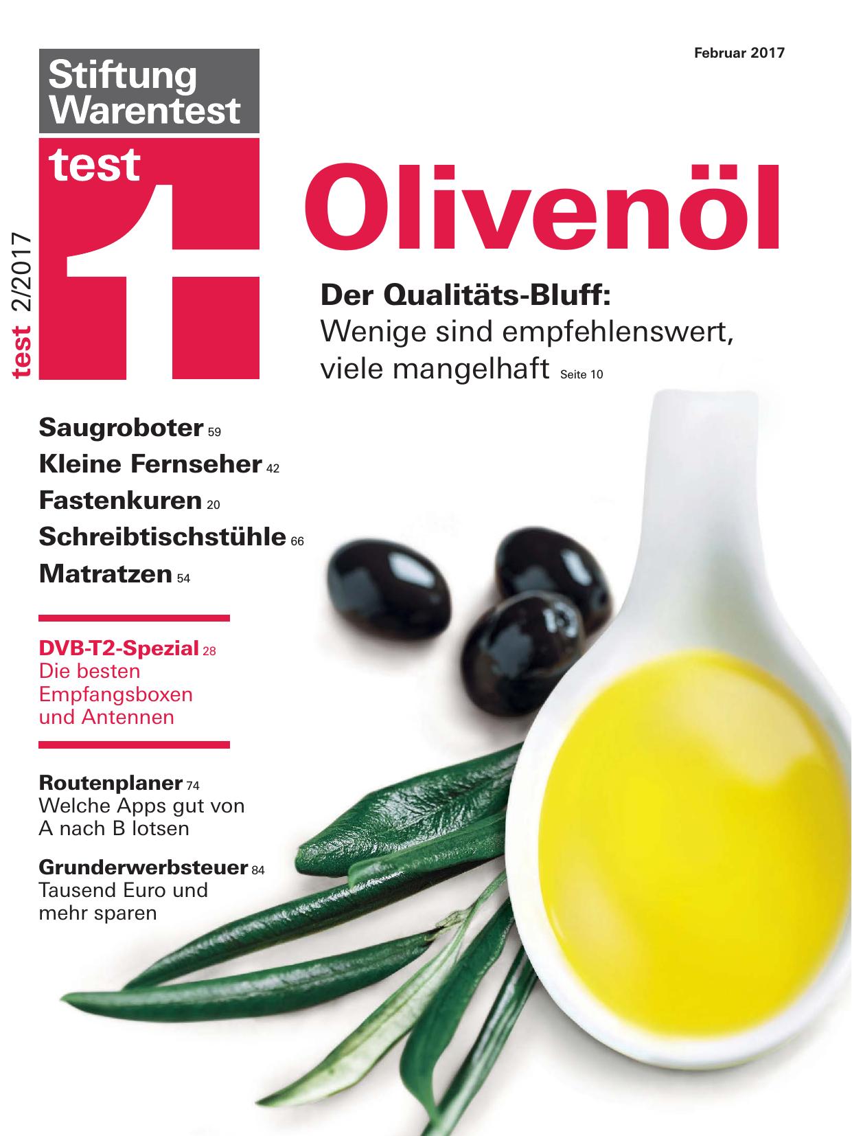 Stiftung Warentest Nr. 2/2017