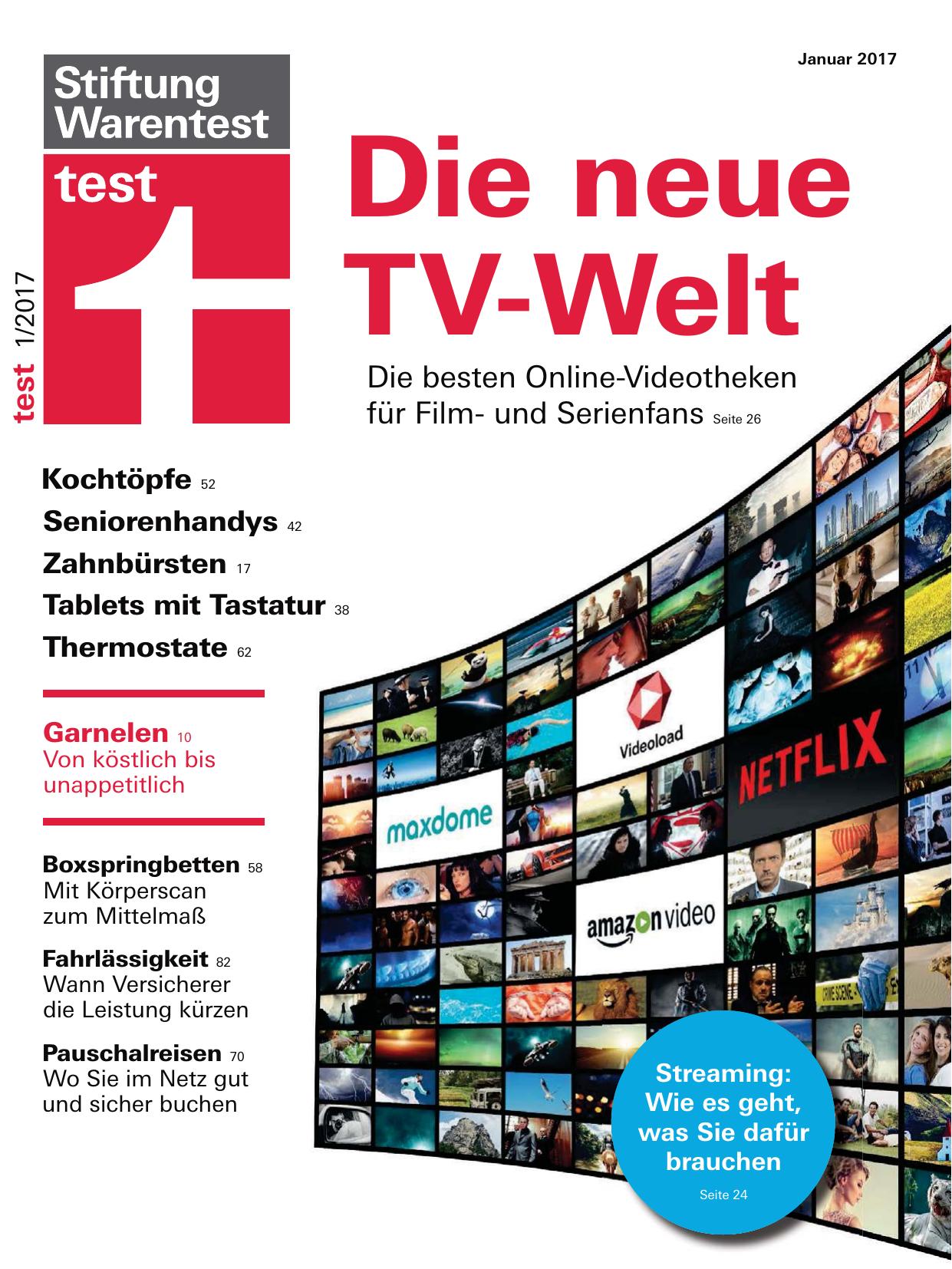 Stiftung Warentest Nr. 1/2017