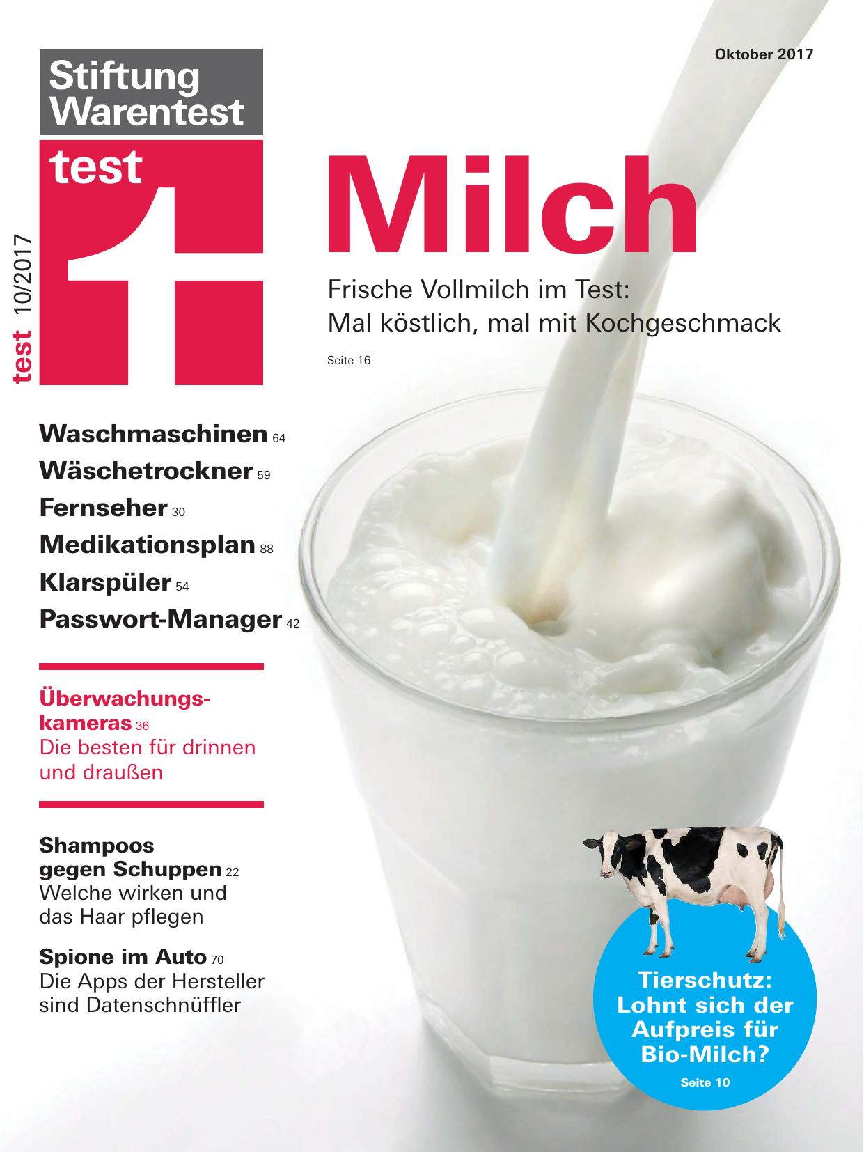 Stiftung Warentest Nr. 10/2017