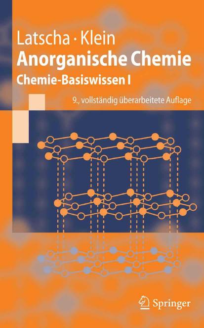 Anorganische Chemie: Chemie-Basiswissen I