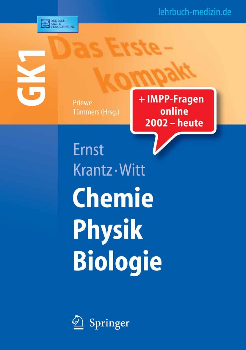 Das Erste - kompakt: Chemie Physik Biologie - GK1