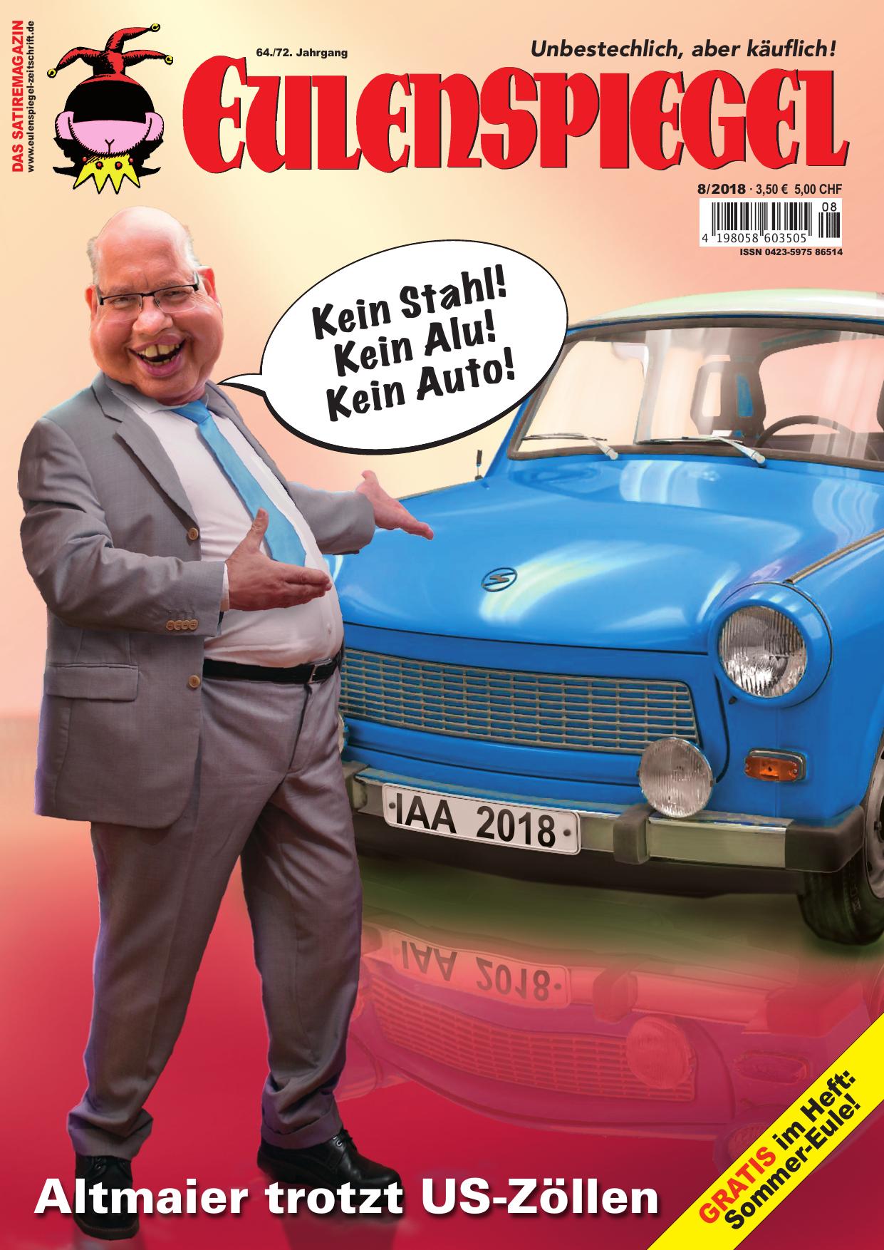 Eulenspiegel Nr. 08/2018