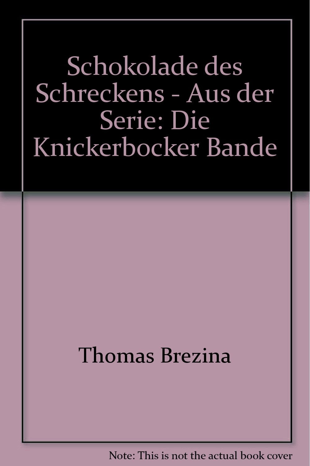 Schokolade des Schreckens