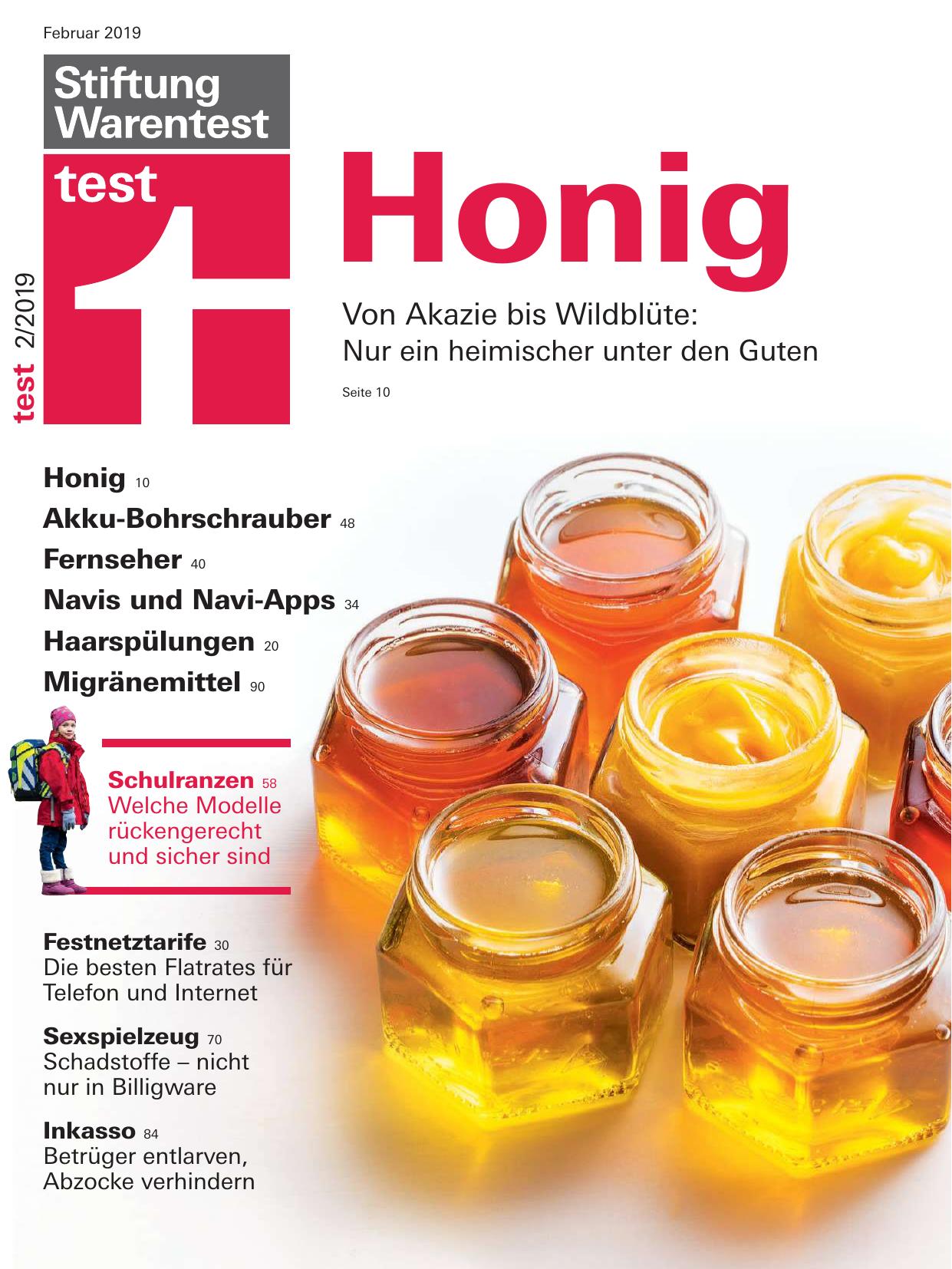 Stiftung Warentest Nr. 2/2019