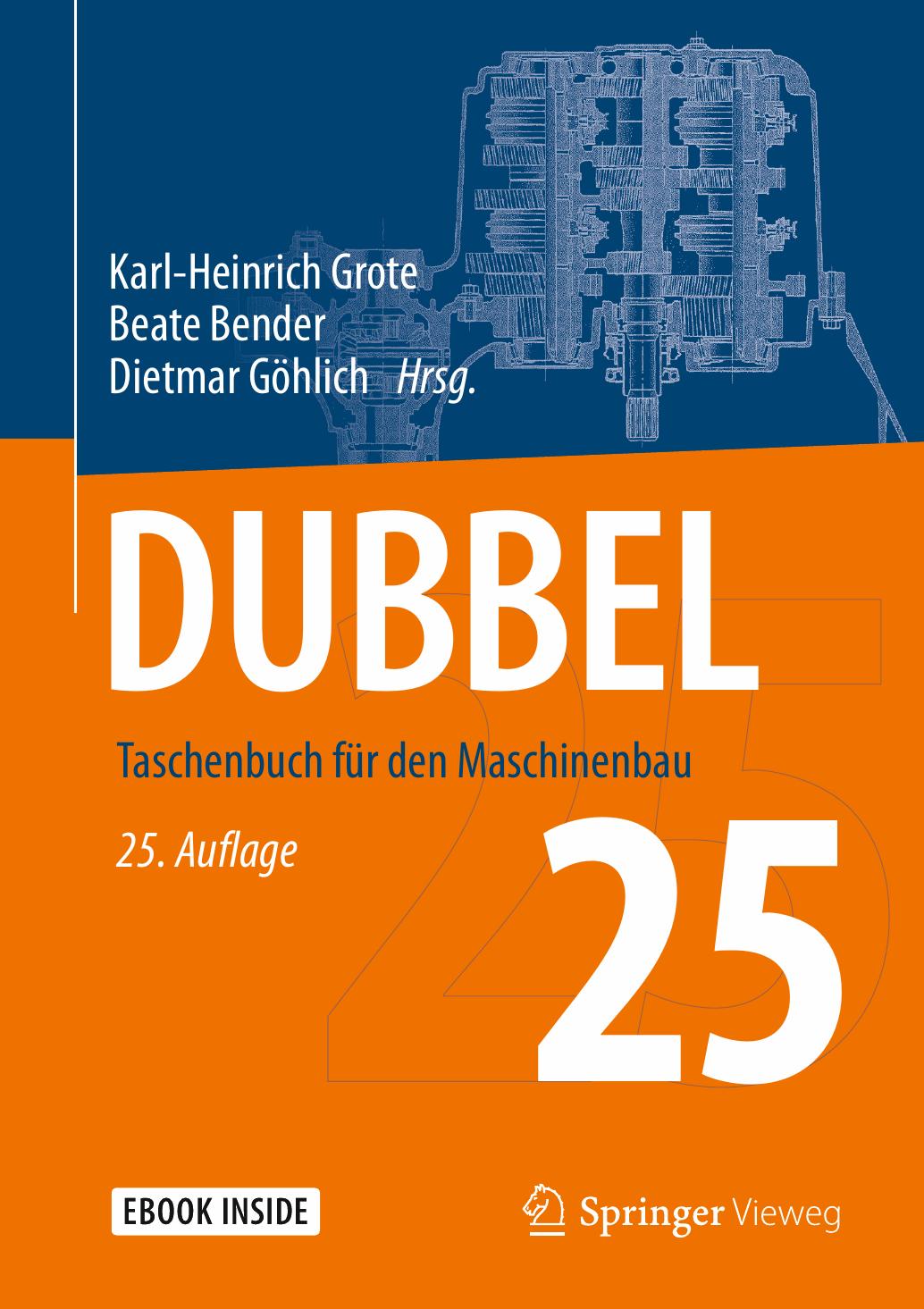 DUBBEL - Taschenbuch für den Maschinenbau