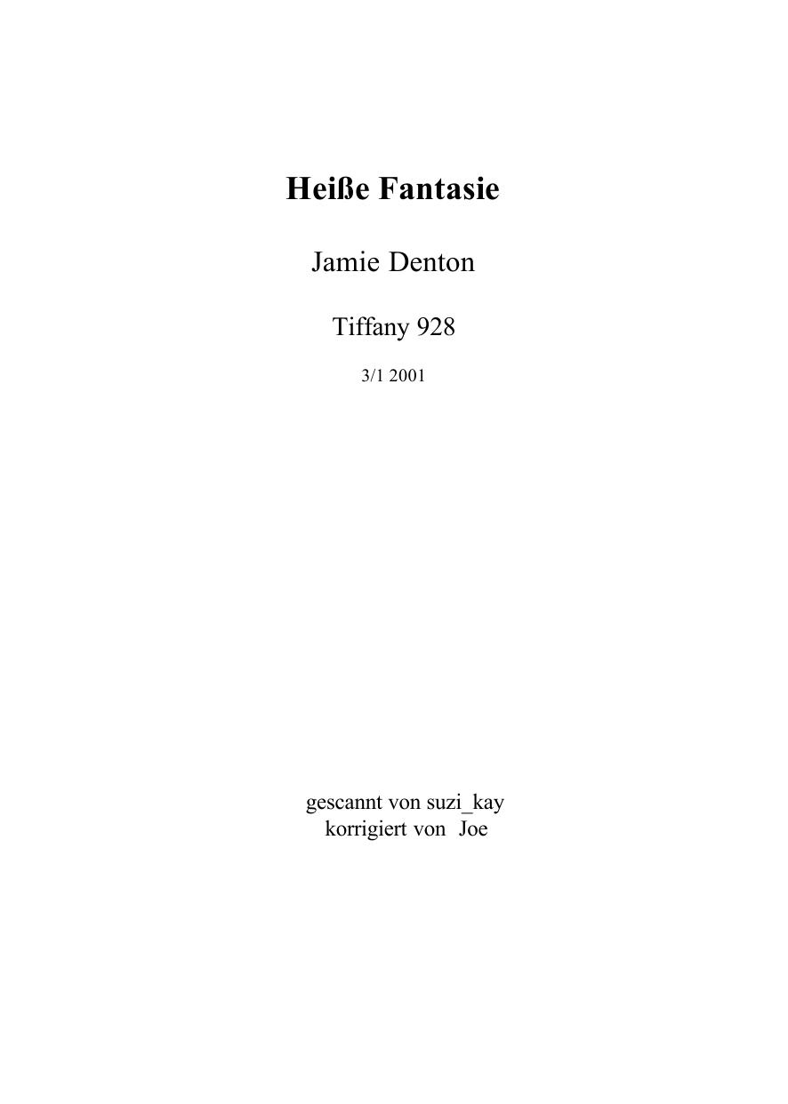 Heisse Fantasie