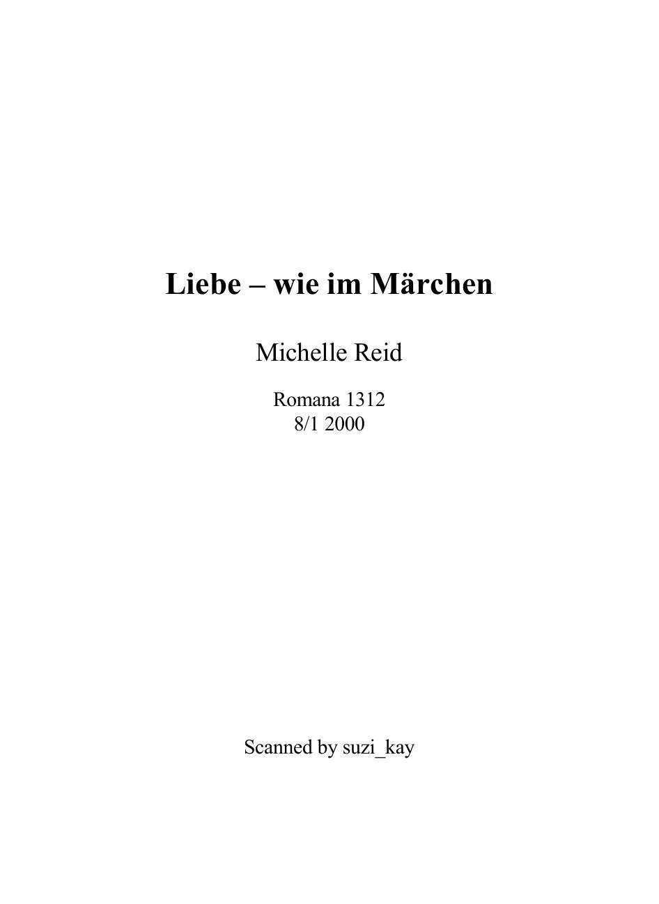 Liebe – wie im Maerchen