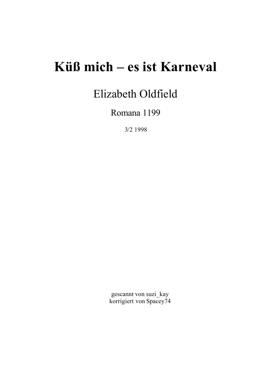 Kuess mich - es ist Karneval