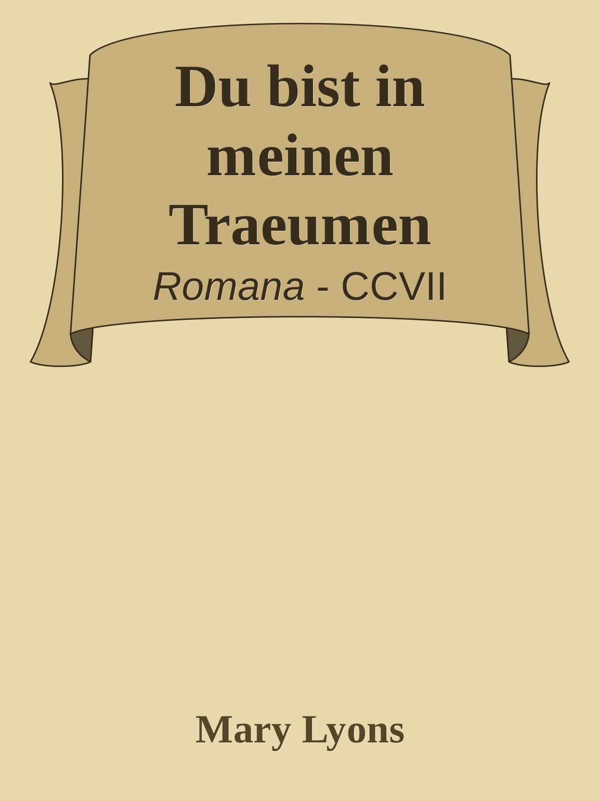 Du bist in meinen Traeumen