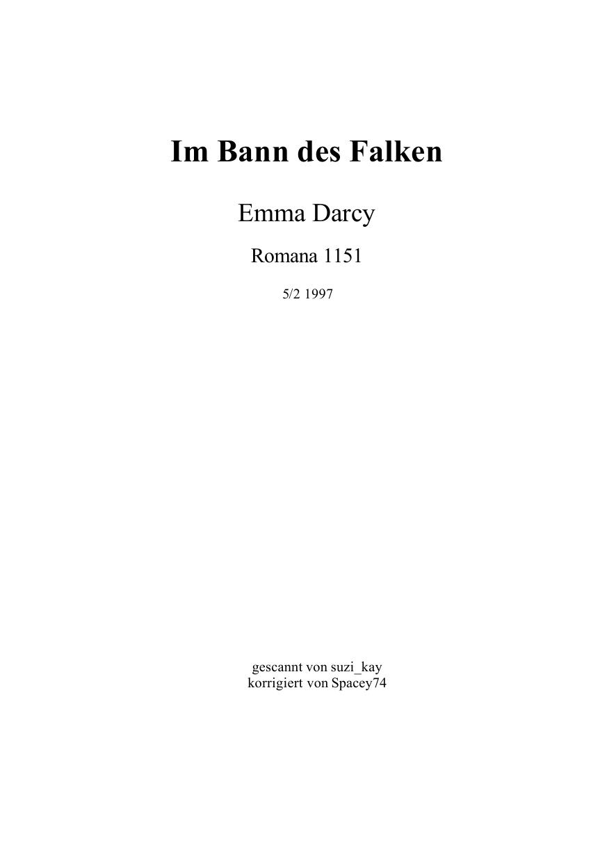 Im Bann des Falken