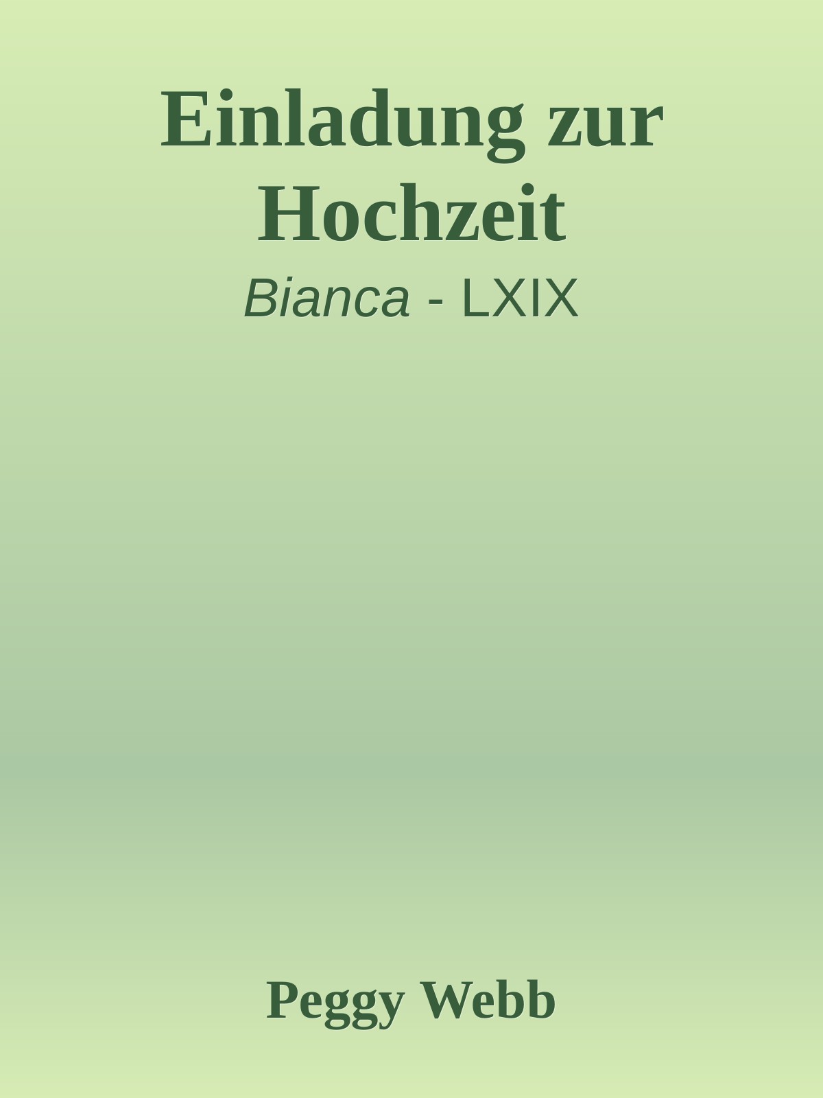 Einladung zur Hochzeit