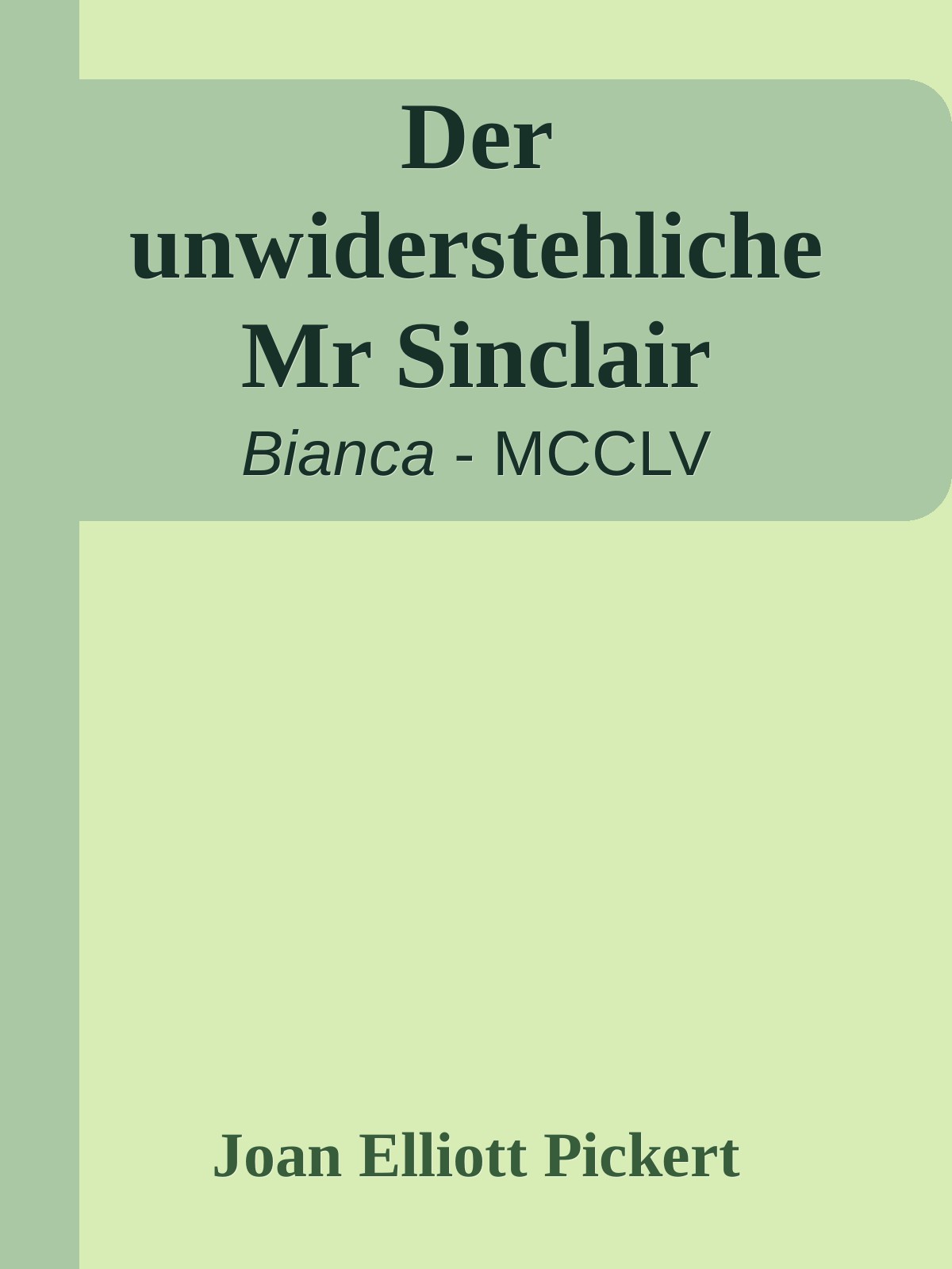 Der unwiderstehliche Mr Sinclair