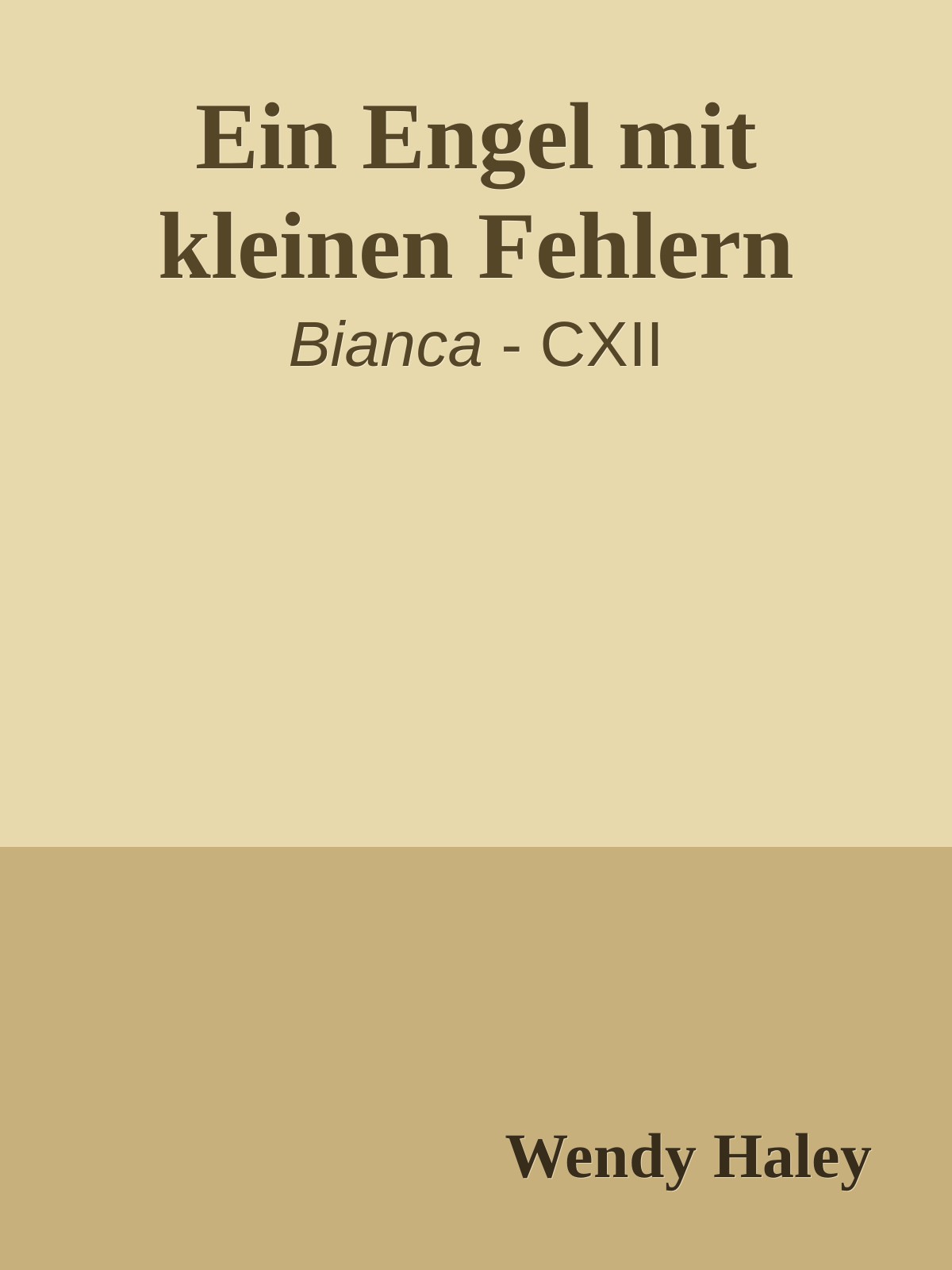 Ein Engel mit kleinen Fehlern