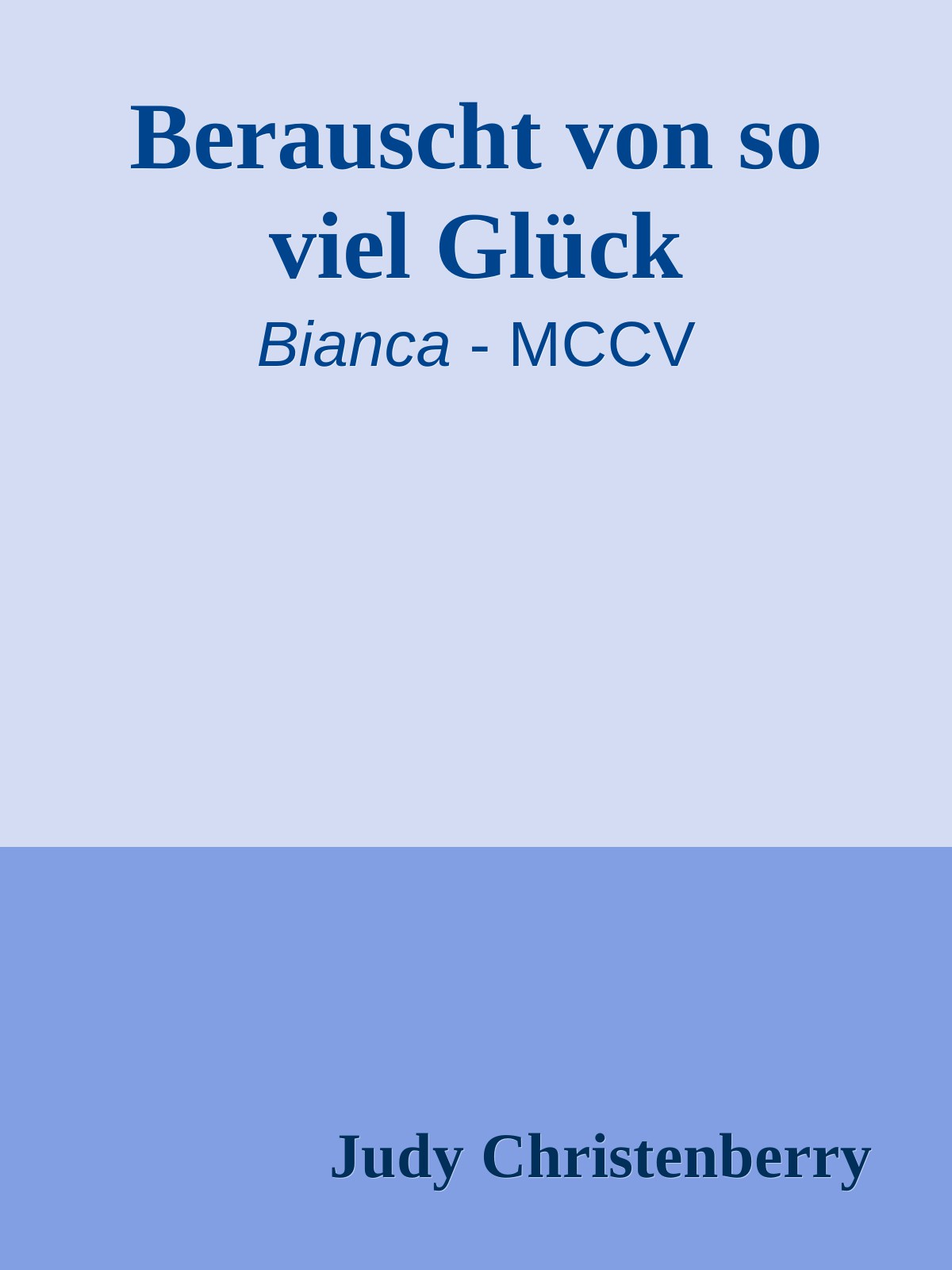 Berauscht von so viel Glück