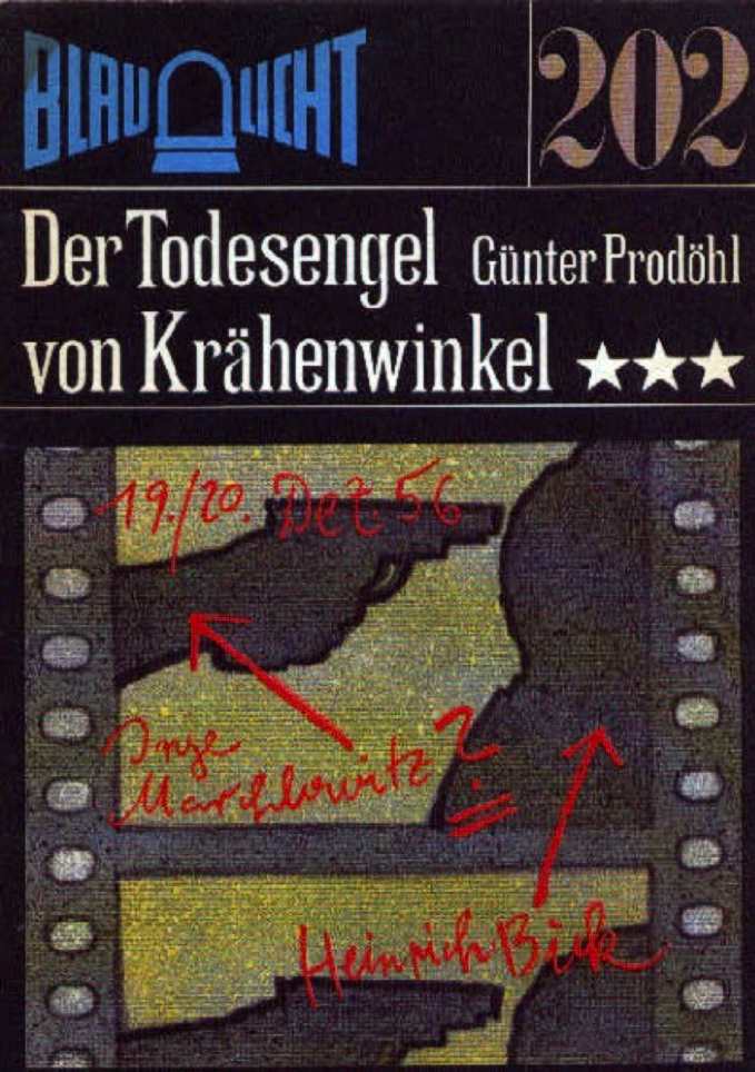 Blaulicht 202 - Der Todesengel von Krähenwinkel