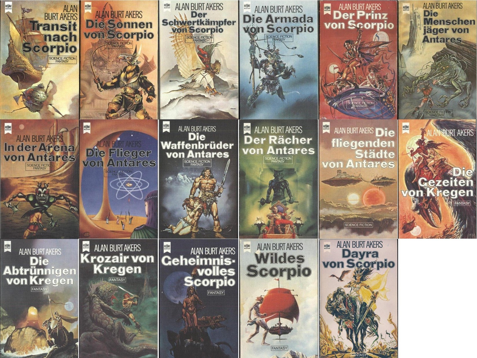 Der Rächer Von Antares (Avengers of Antares, Dt.) Fantasy-Roman