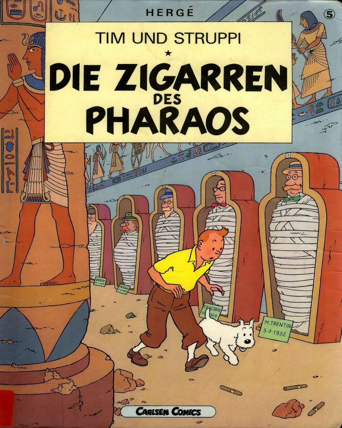 Tim und Struppi - Band 4 - Die Zigarren des Pharaos