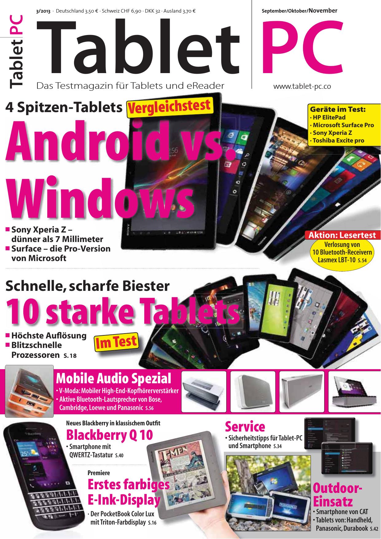 Tablet PC Nr. 3/2013