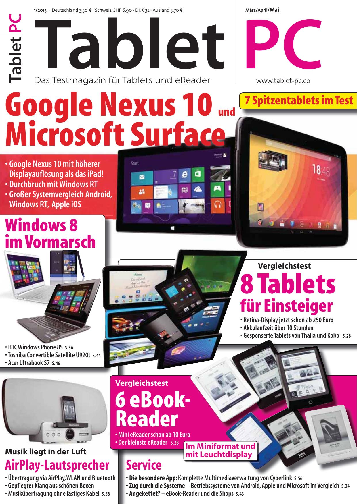 Tablet PC Nr. 1/2013