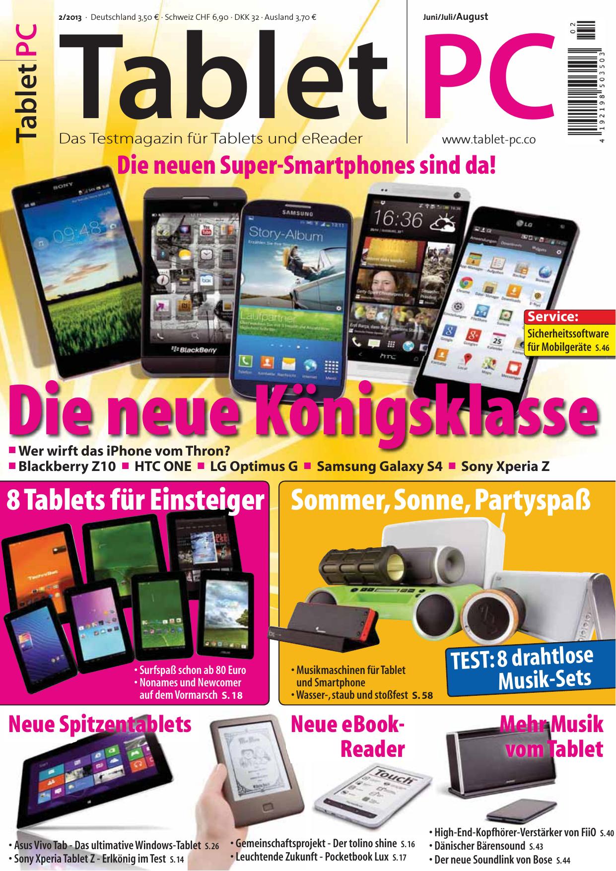 Tablet PC Nr. 2/2013