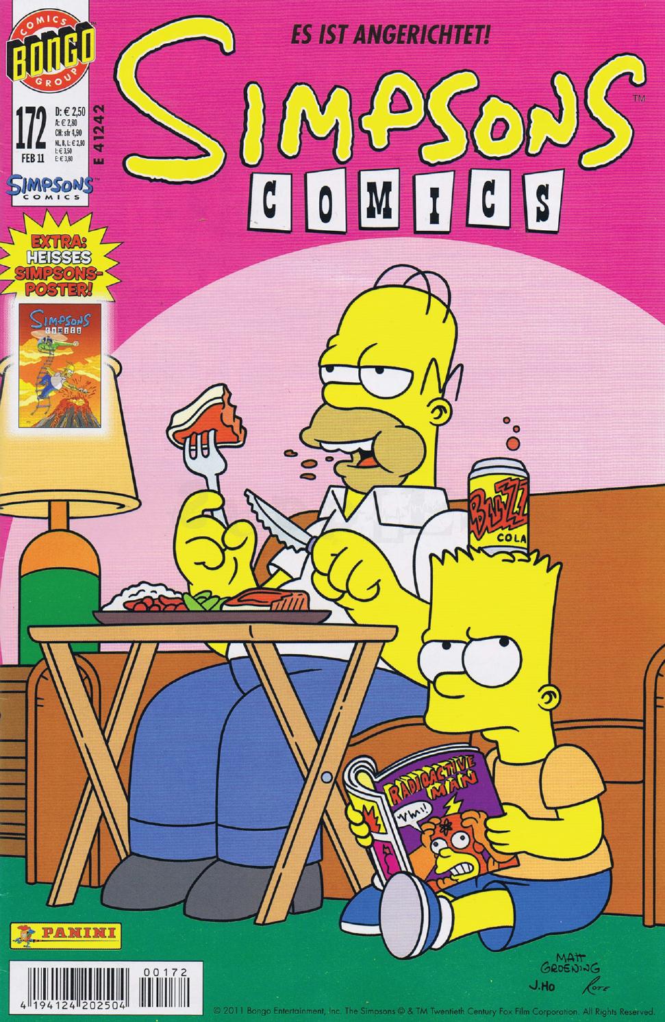 Simpsons Comics Nr. 172