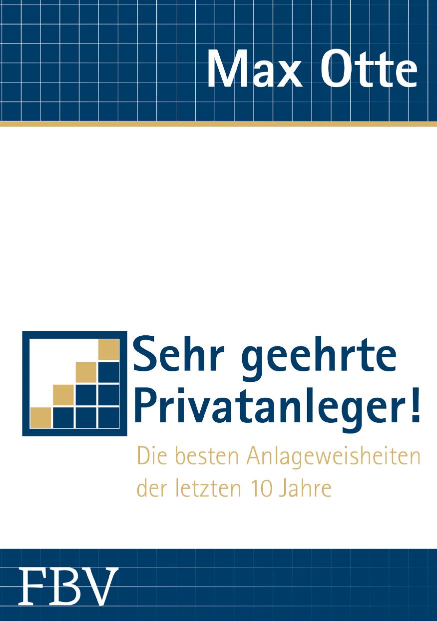 Sehr geehrte Privatanleger!