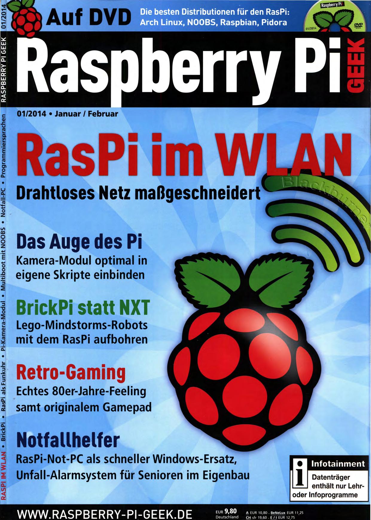 Raspberry Pi Geek Nr. 1/2014