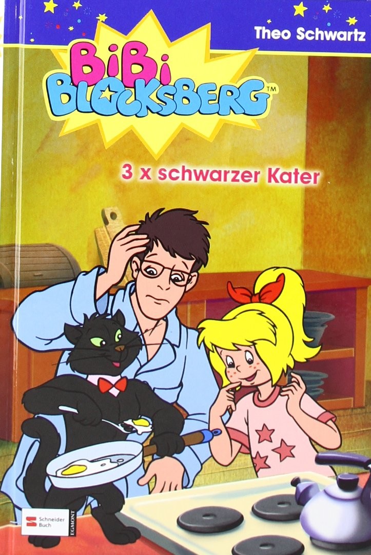 Bibi Blocksberg, Bd.9, 3x schwarzer Kater
