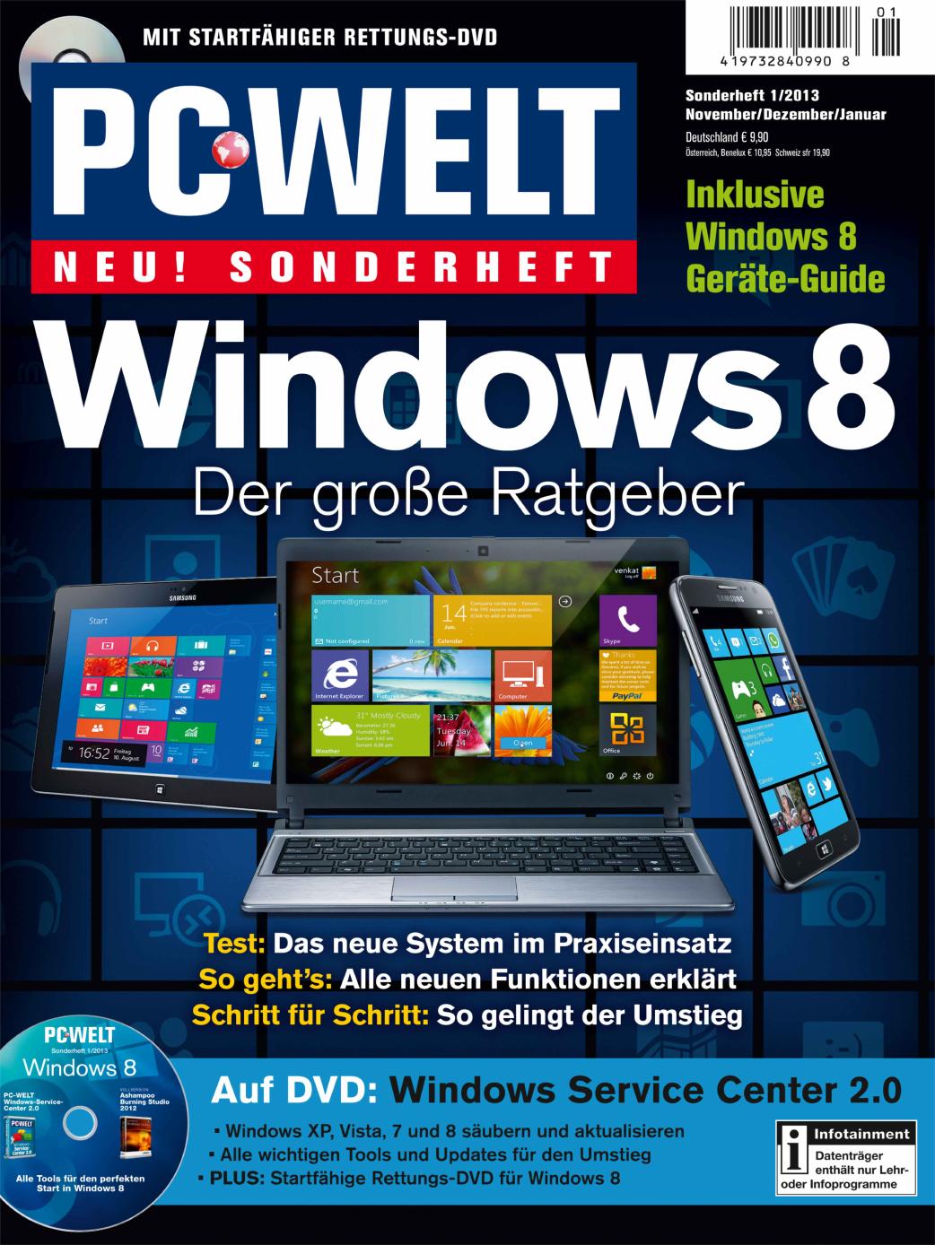 PC WELT Nr. 01/13 - Sonderheft Windows 8