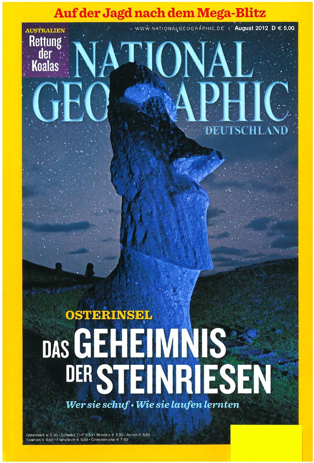 National Geographic Nr. 08/2012