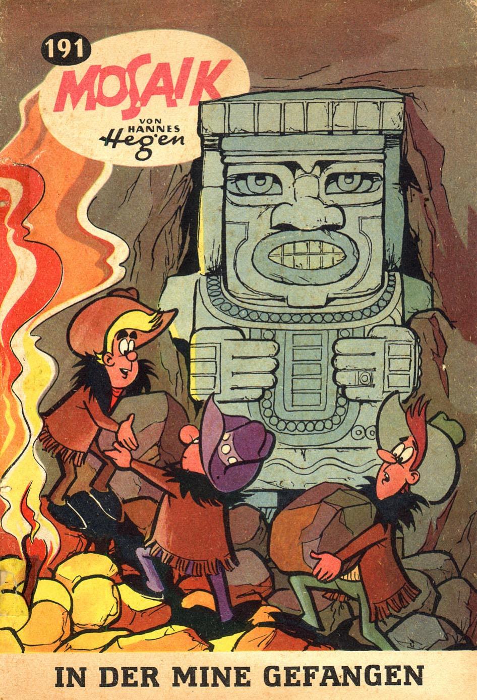 Die Digedags Nr. 191 - In der Mine gefangen