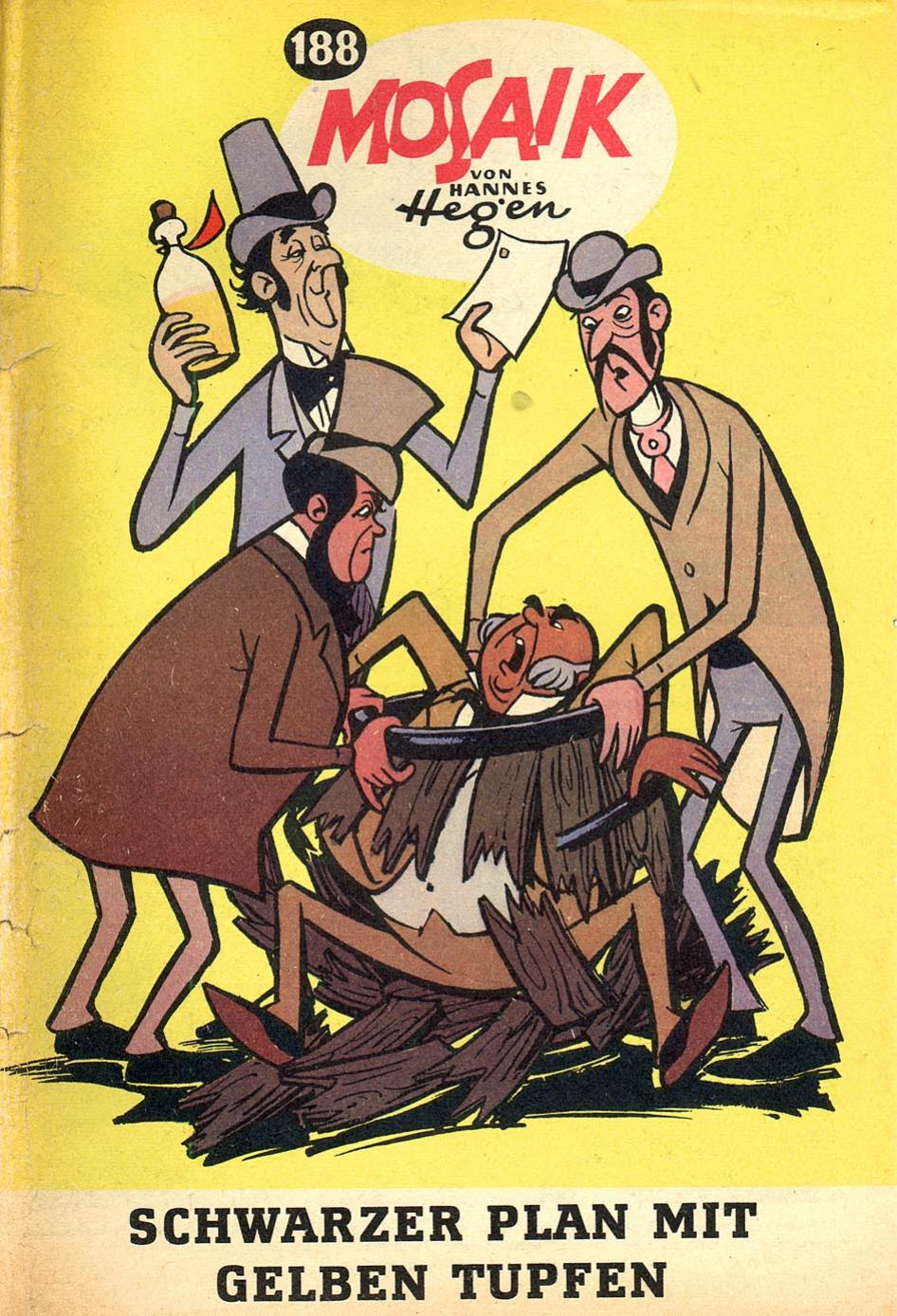 Die Digedags Nr. 188 - Schwarzer Plan mit gelben Tupfen