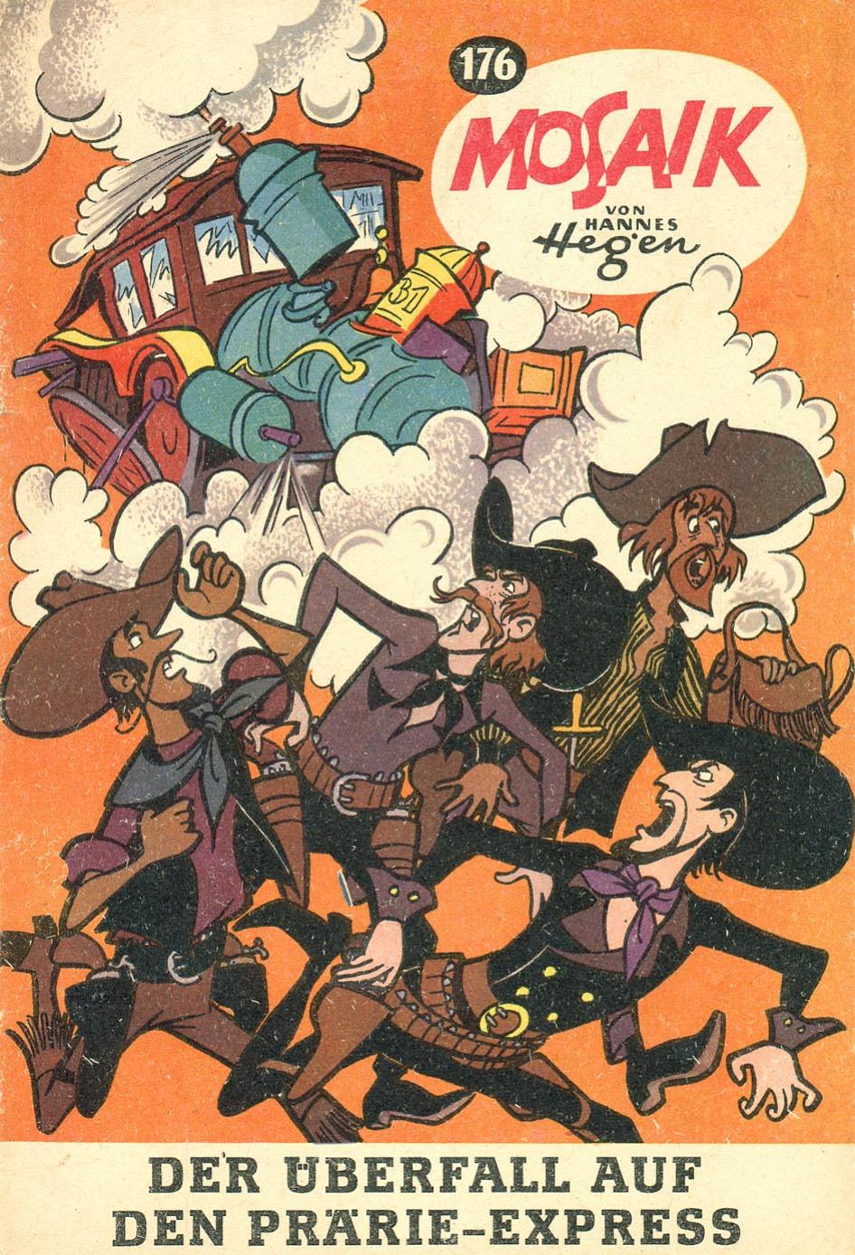 Die Digedags Nr. 176 - Der Überfall auf den Prärie