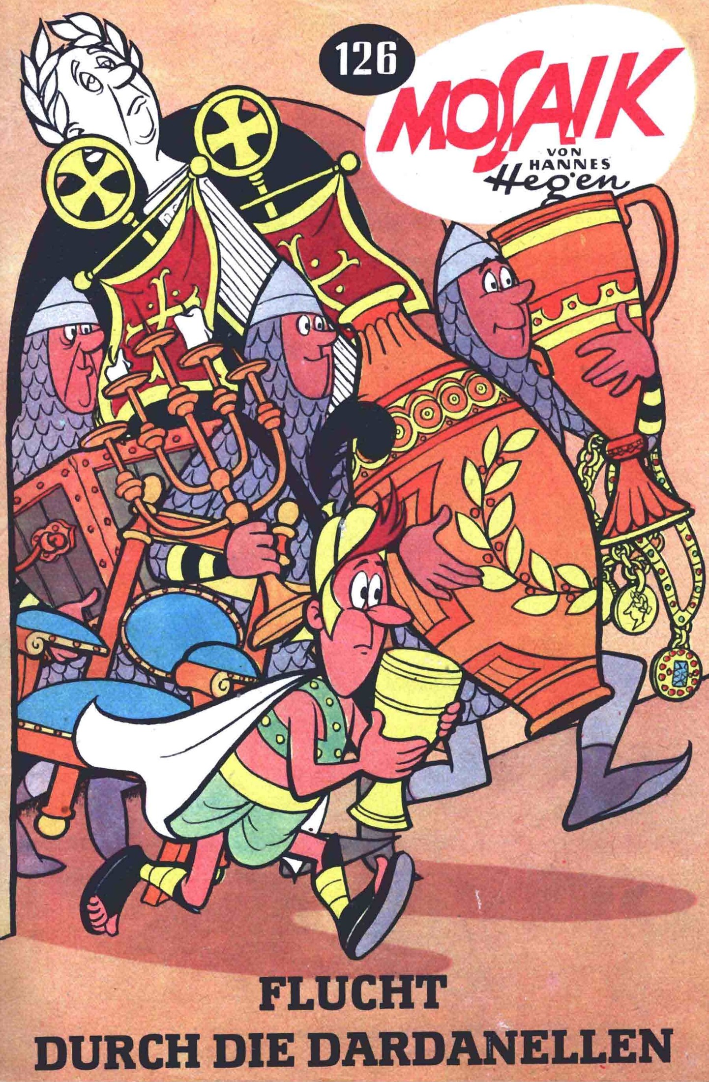 Die Digedags Nr. 126 - Flucht durch die Dardanellen