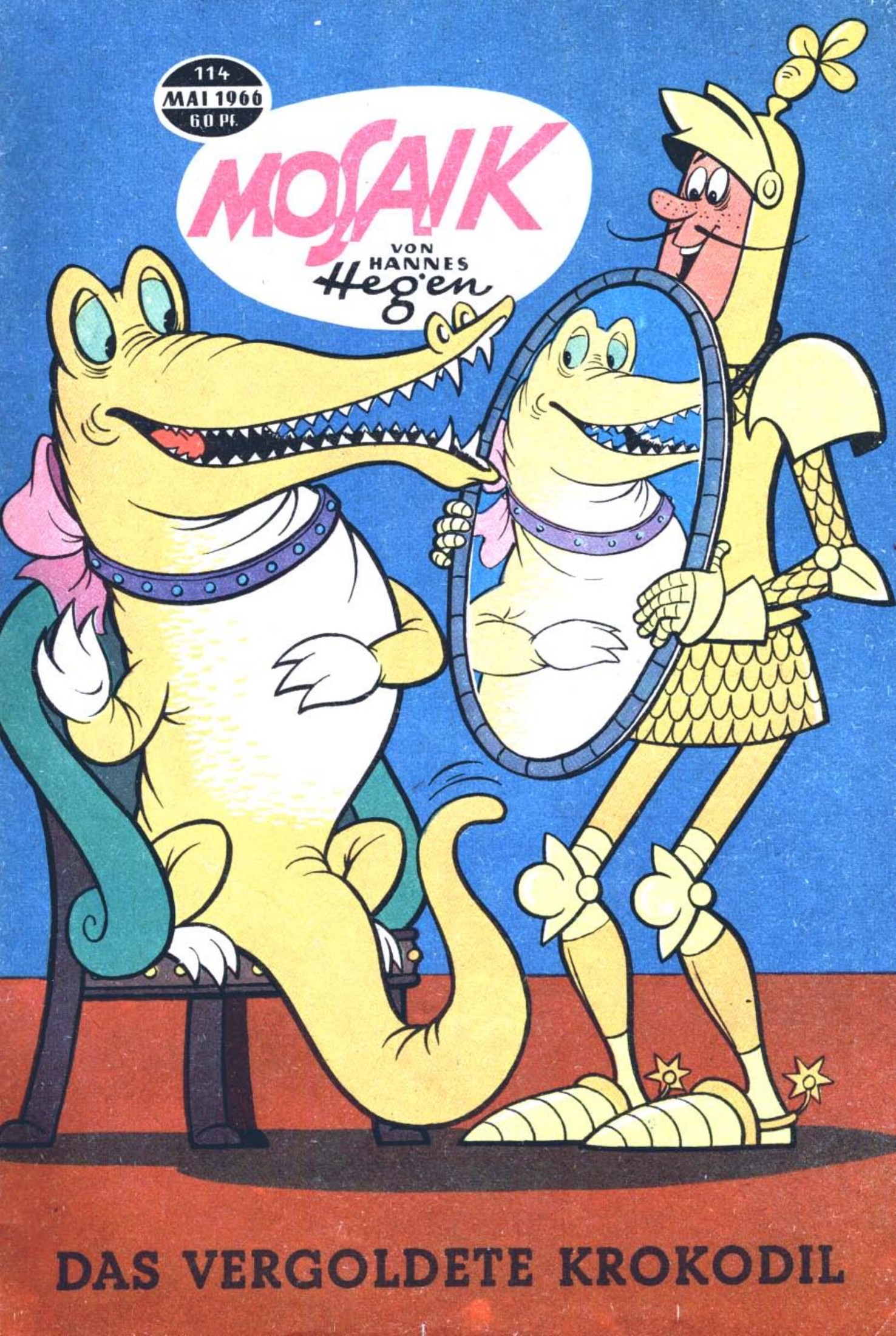 Die Digedags Nr. 114 - Das vergoldete Krokodil