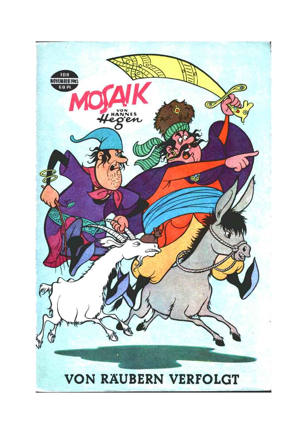 Die Digedags Nr. 108 - Von Räubern verfolgt