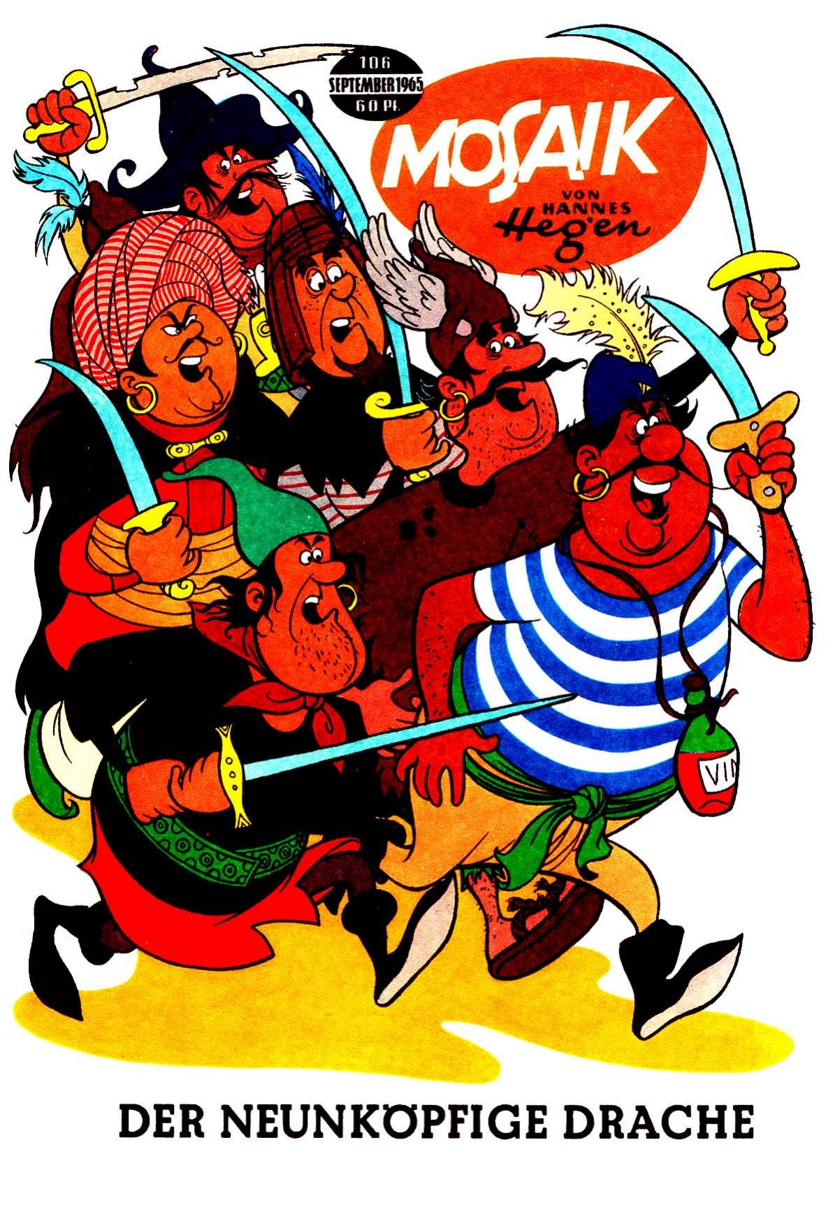 Die Digedags Nr. 106 - Der neunköpfige Drache