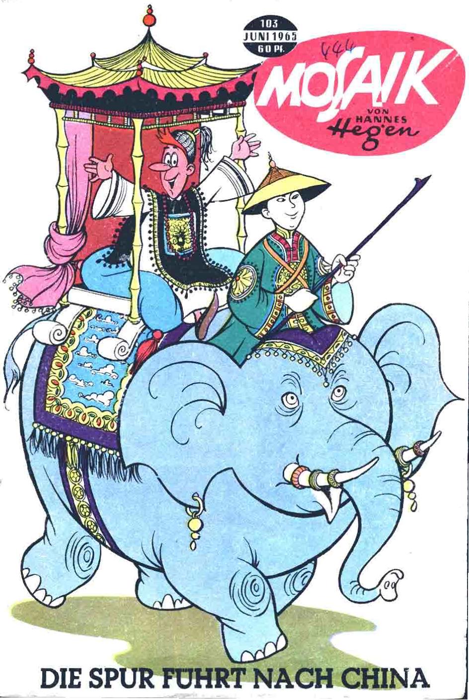 Die Digedags Nr. 103 - Die Spur führt nach China