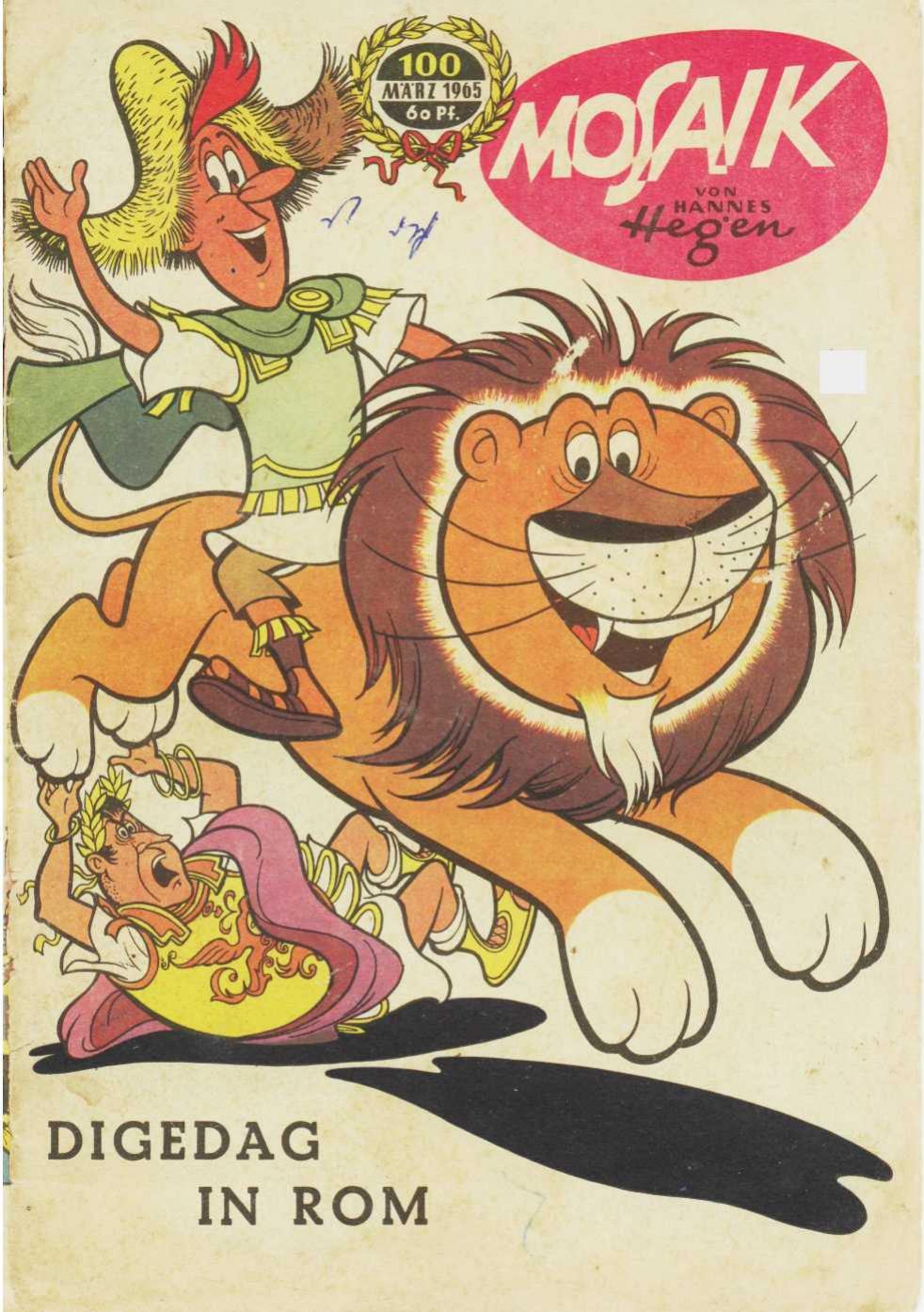 Die Digedags Nr. 100 - Digedag in Rom